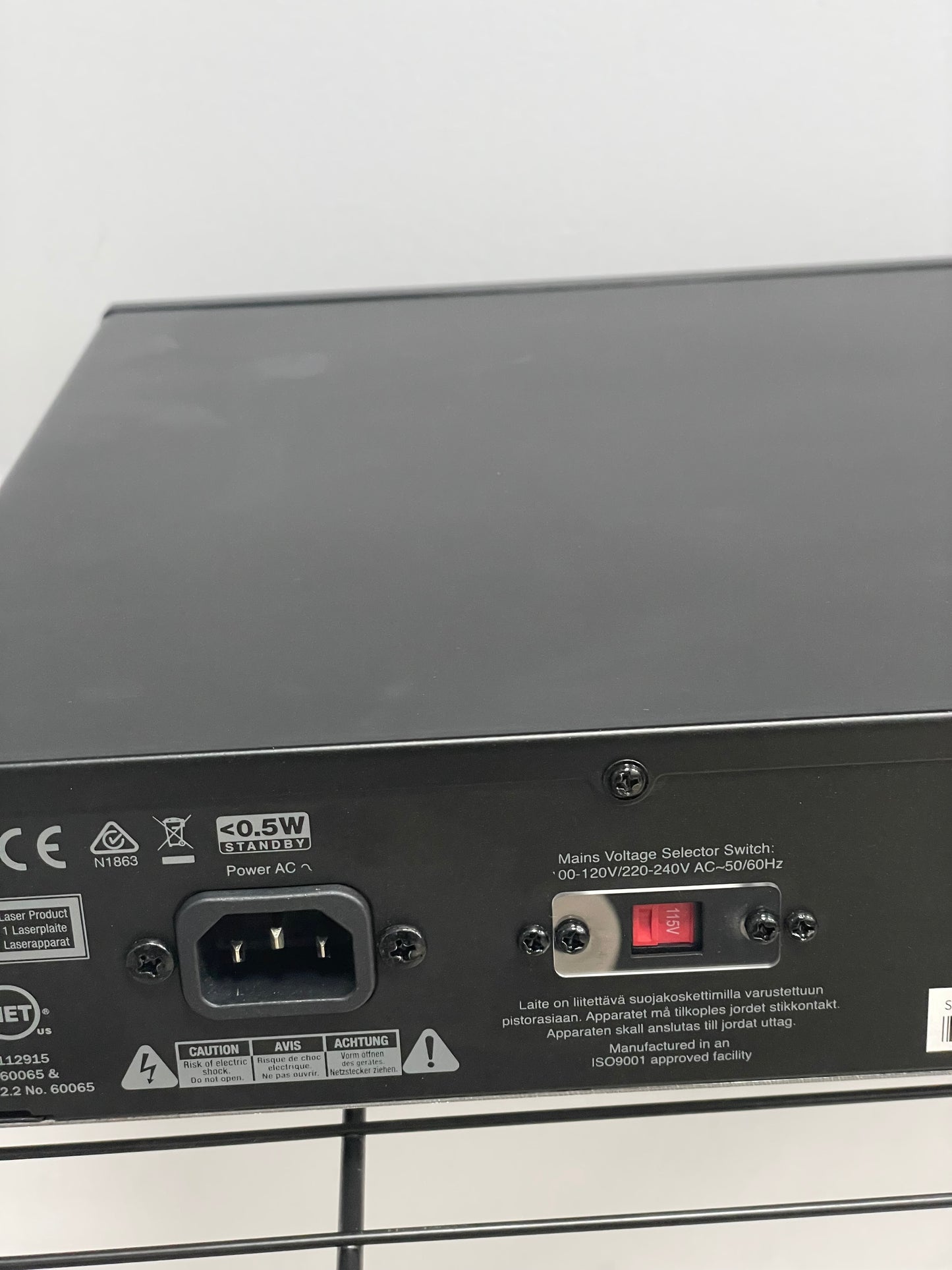 Cambridge Audio CXC CD Transport Black Edition Tested w/ Power Cable Free Shipping