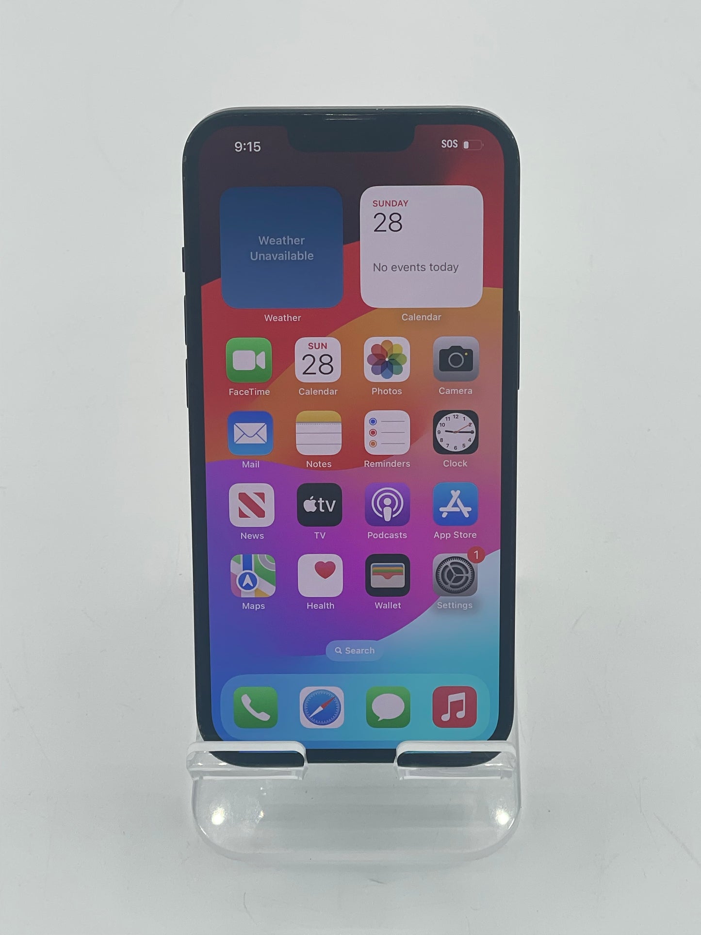 Unlocked Apple iPhone 13 6.1" 128GB Midnight A2482 NLA23LL/A 95% Battery