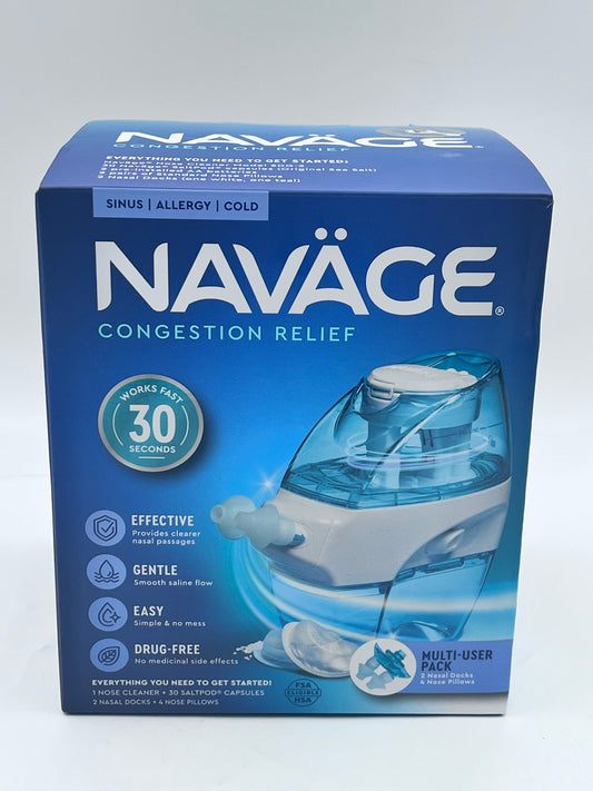 NEW NAVAGE Nasal Care Saline Nasal Irrigation SEALED