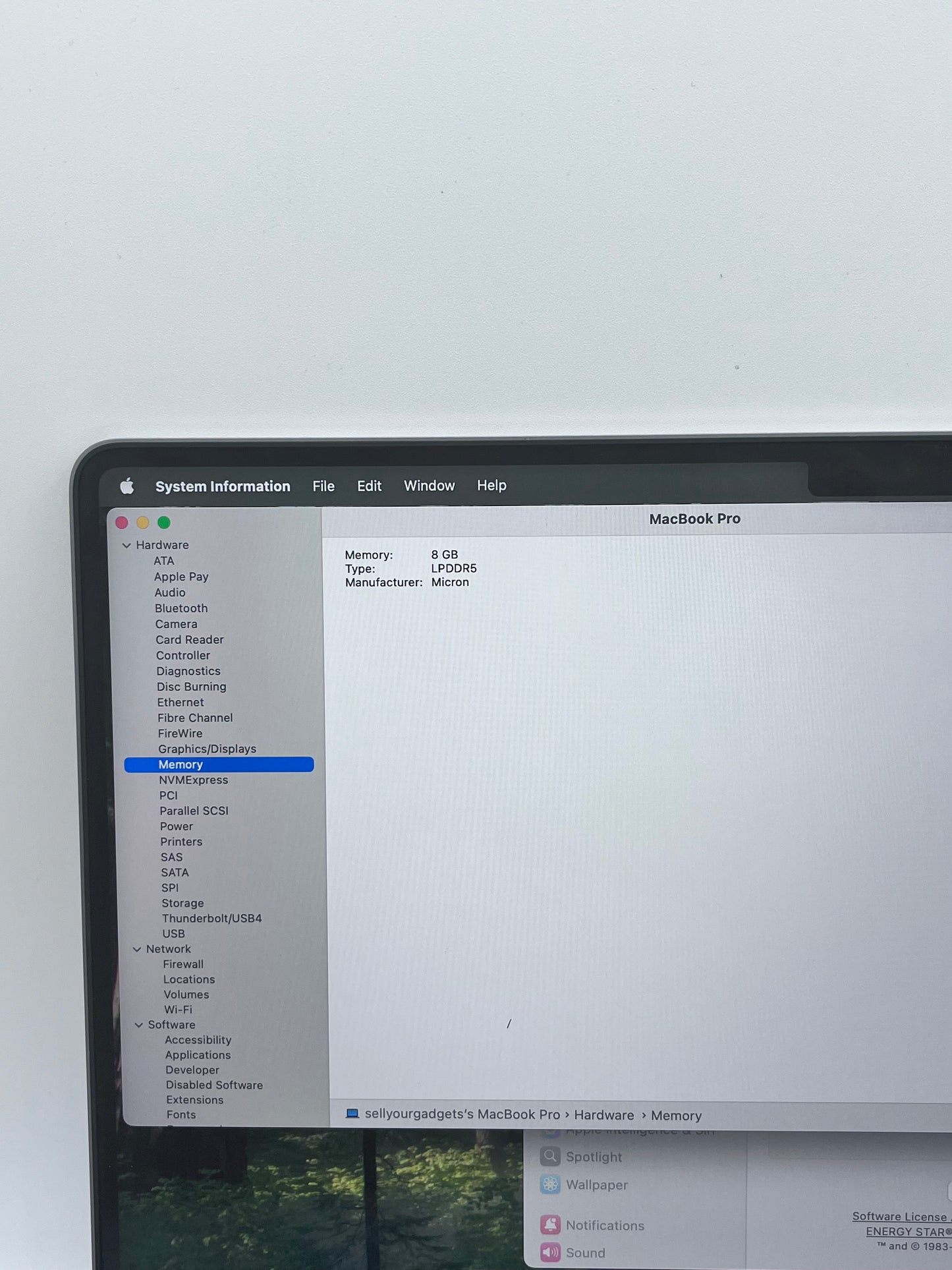 Apple 2023 MacBook Pro 14" MTL83LL/A A2918 M3 8-Core 8GB 1TB Space Gray - New Open Box
