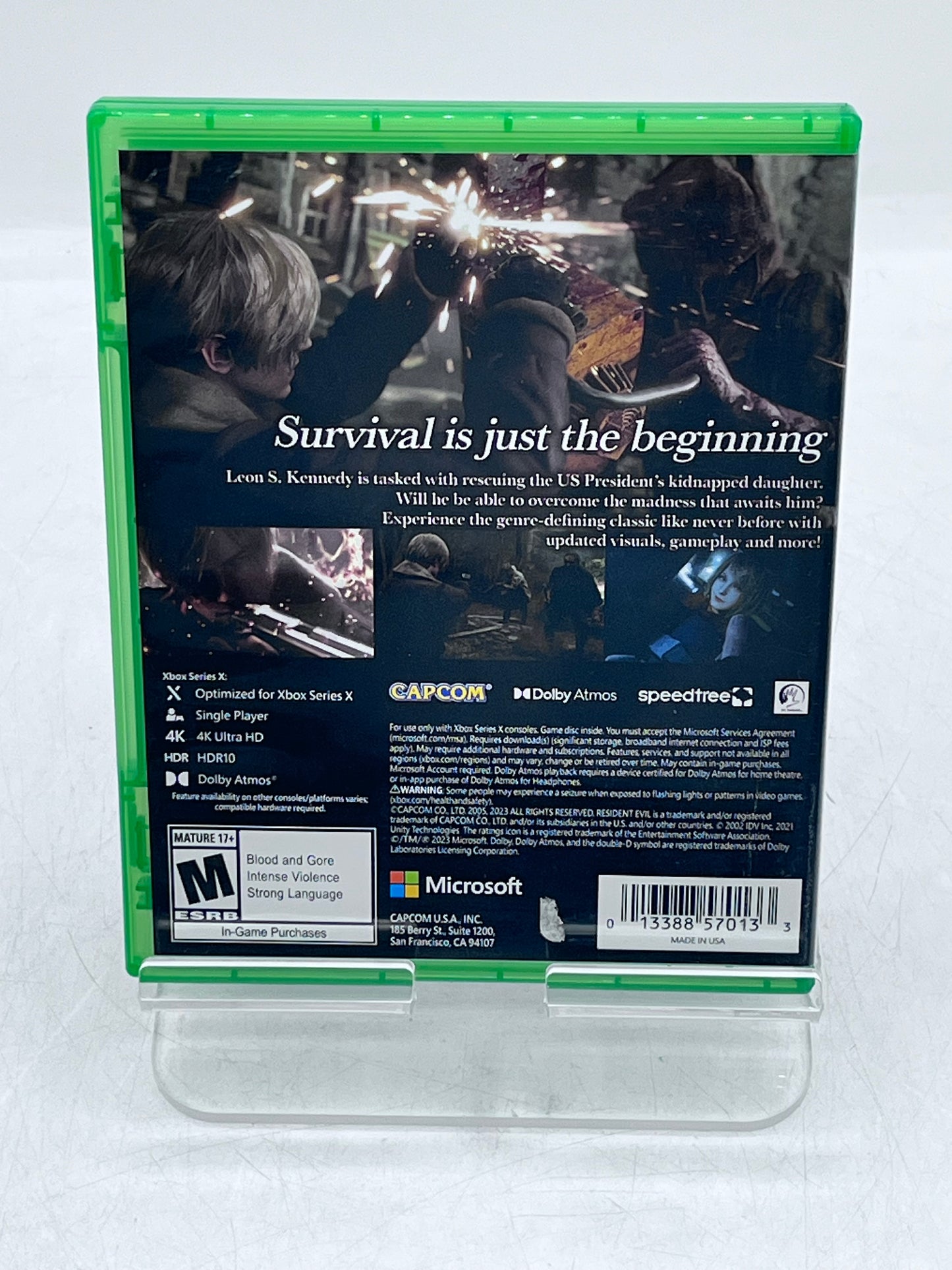 Resident Evil 4 - Microsoft Xbox Series X Video Game