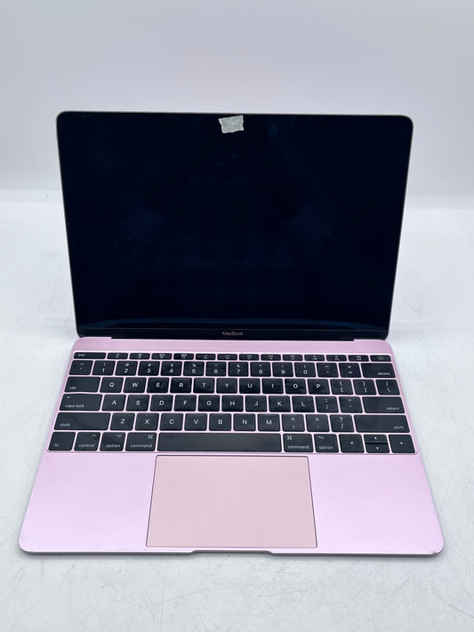 Apple MacBook 12" A1534 MNYM2LL/A  Core M3 2017 256GB - Rose Gold NO OS