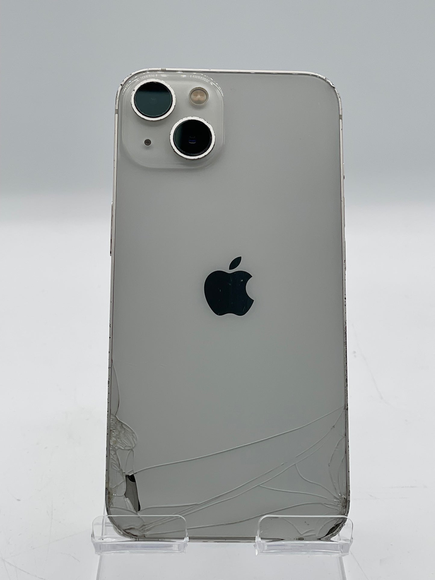 Unlocked Apple iPhone 13 - 128GB A2482 MLMM3LL/A - White - Broken