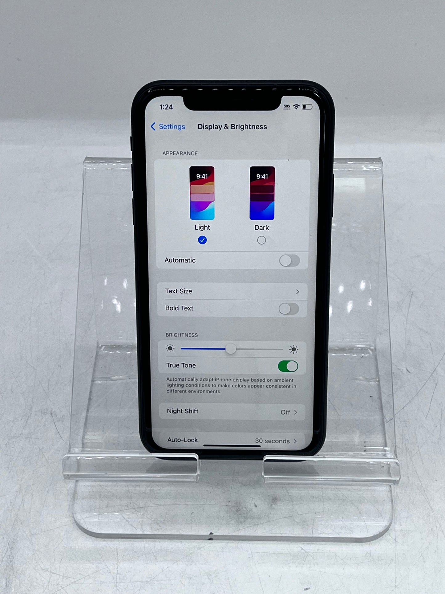 Unlocked  Apple iPhone XR MT3K2LL/A A198464GB Black - Black