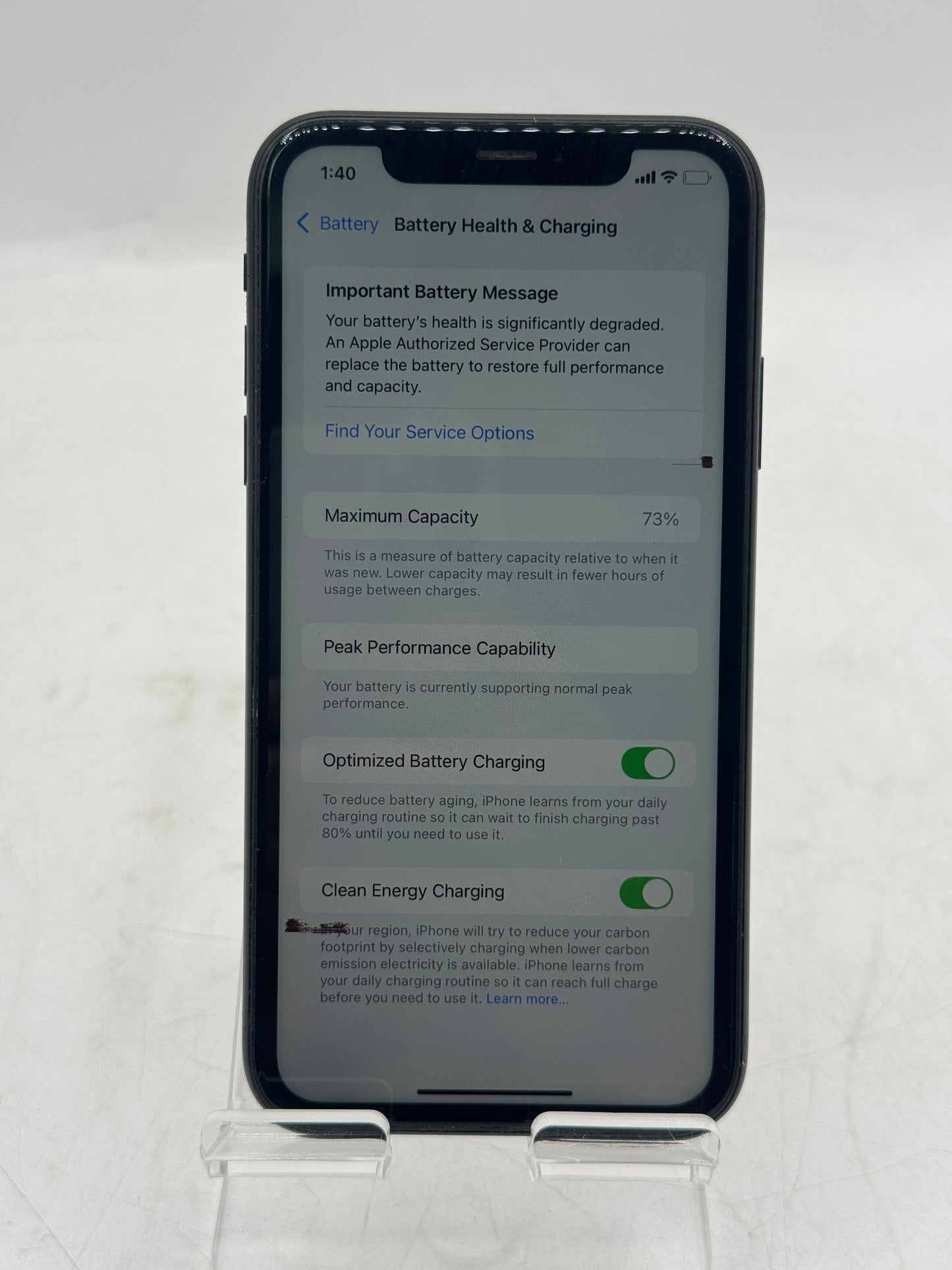 Unlocked Apple iPhone XR A1984 MT302LL/A  64GB Black Free Shipping