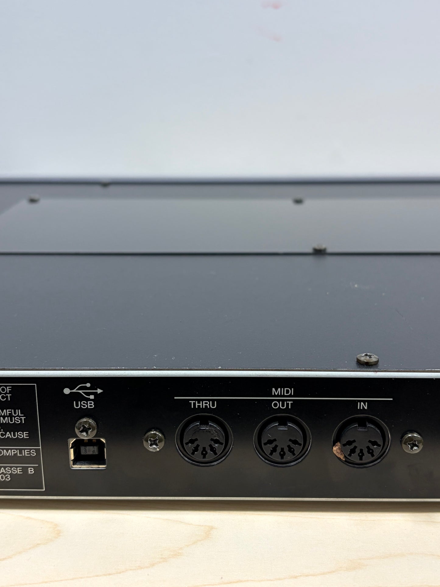 YAMAHA MOTIF-RACK ES Tone Generator Synthesizer Module