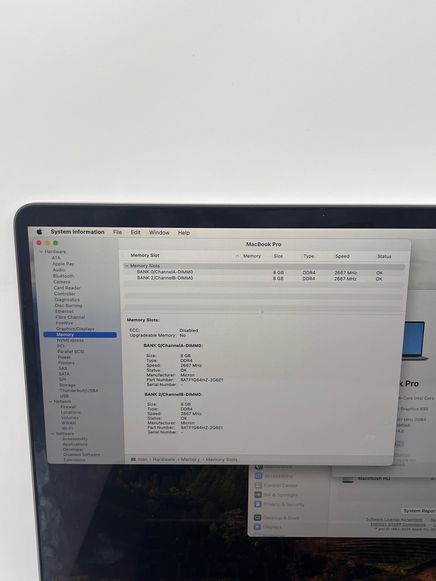 Apple MacBook Pro 16" A2141 2019 Core i9 16GB 512GB Silver