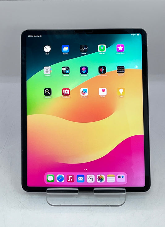 Apple iPad Pro 5th Gen A2378 - 128GB, Wi-Fi, 12.9 in - Space Gray