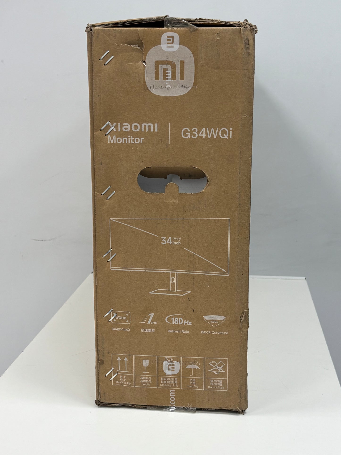NEW IN BOX Xiaomi G34WQi 34'' WQHD Curved Gaming Monitor, Black