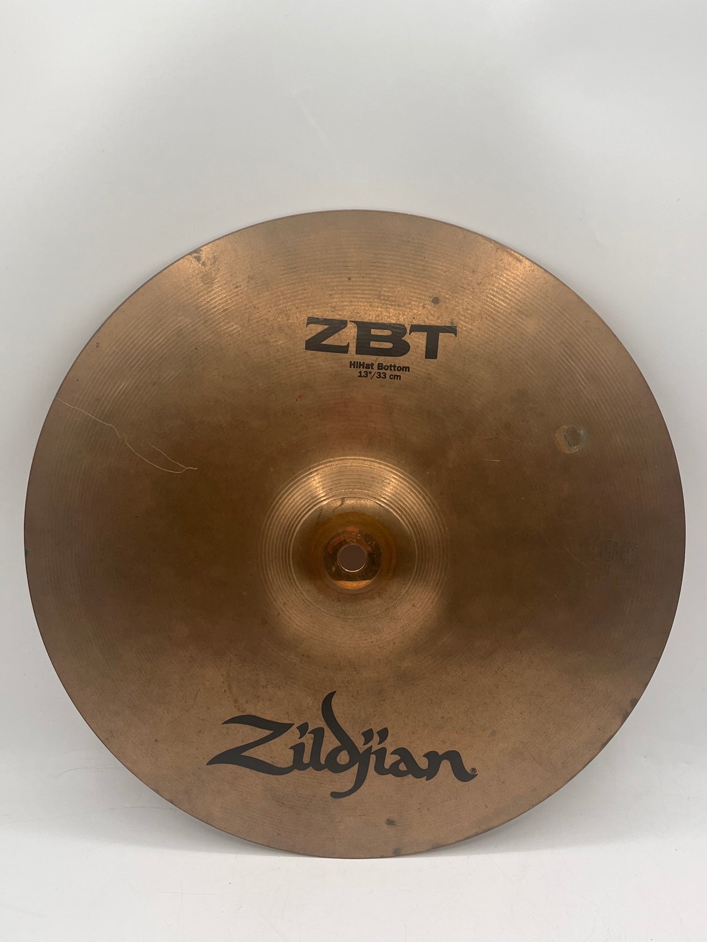ZBT Zildjian ZBT 13”/33cm Hi Hats Top & Bottom Cymbals Pair - Gold