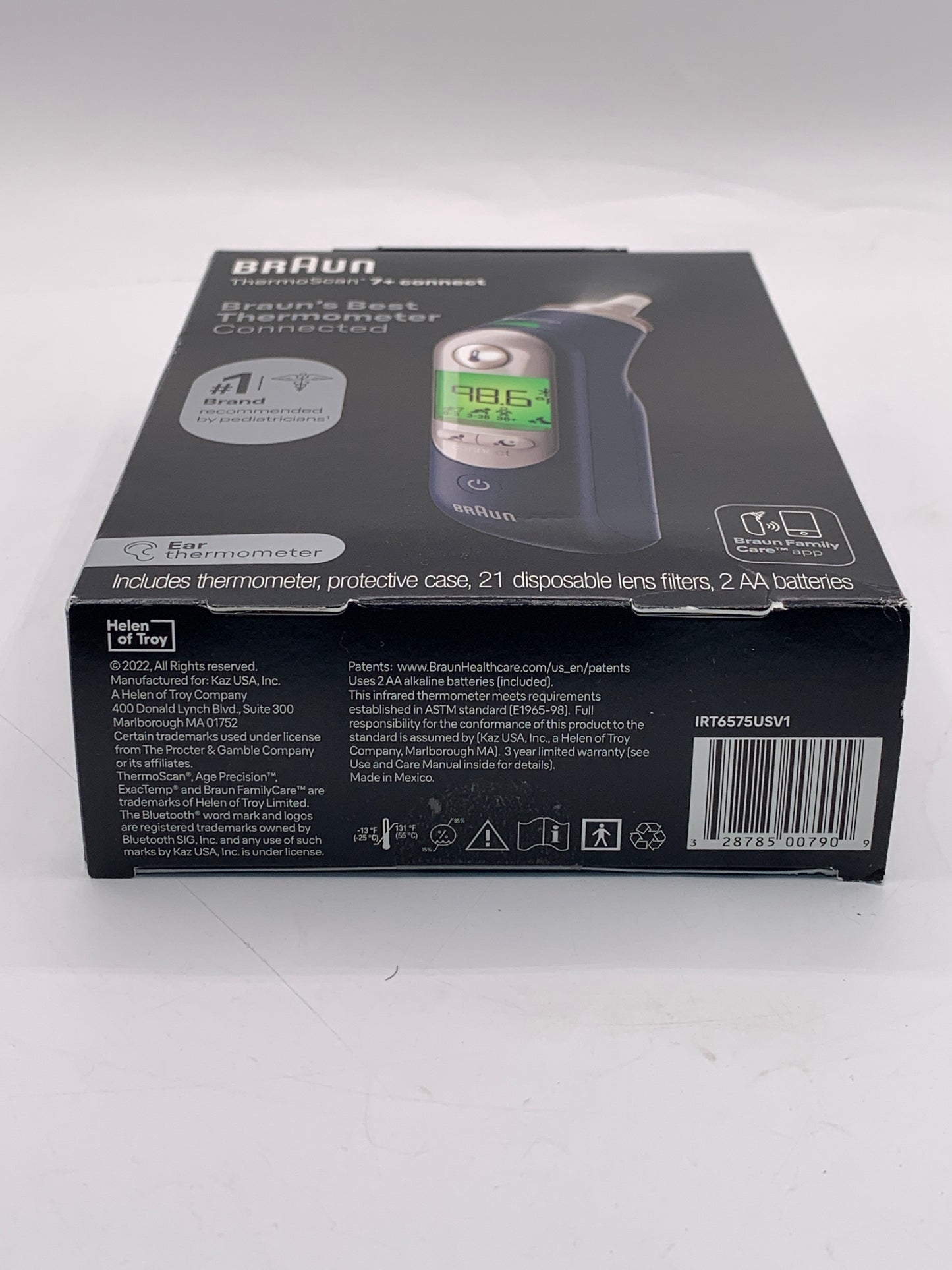 Braun Thermoscan 7+ Connect Black - New In Box