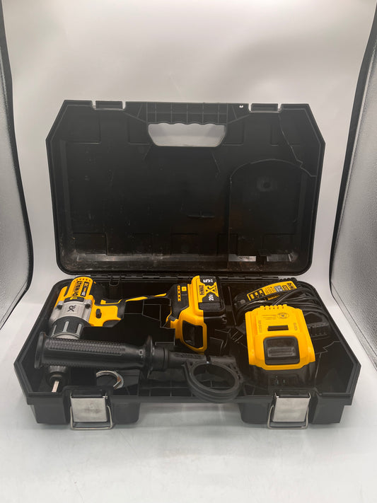 Dewalt DCD996P2 20V MAX XR Cordless Brushless 3-Speed 1/2" Hammer Drill Kit w/ 2 Batteries