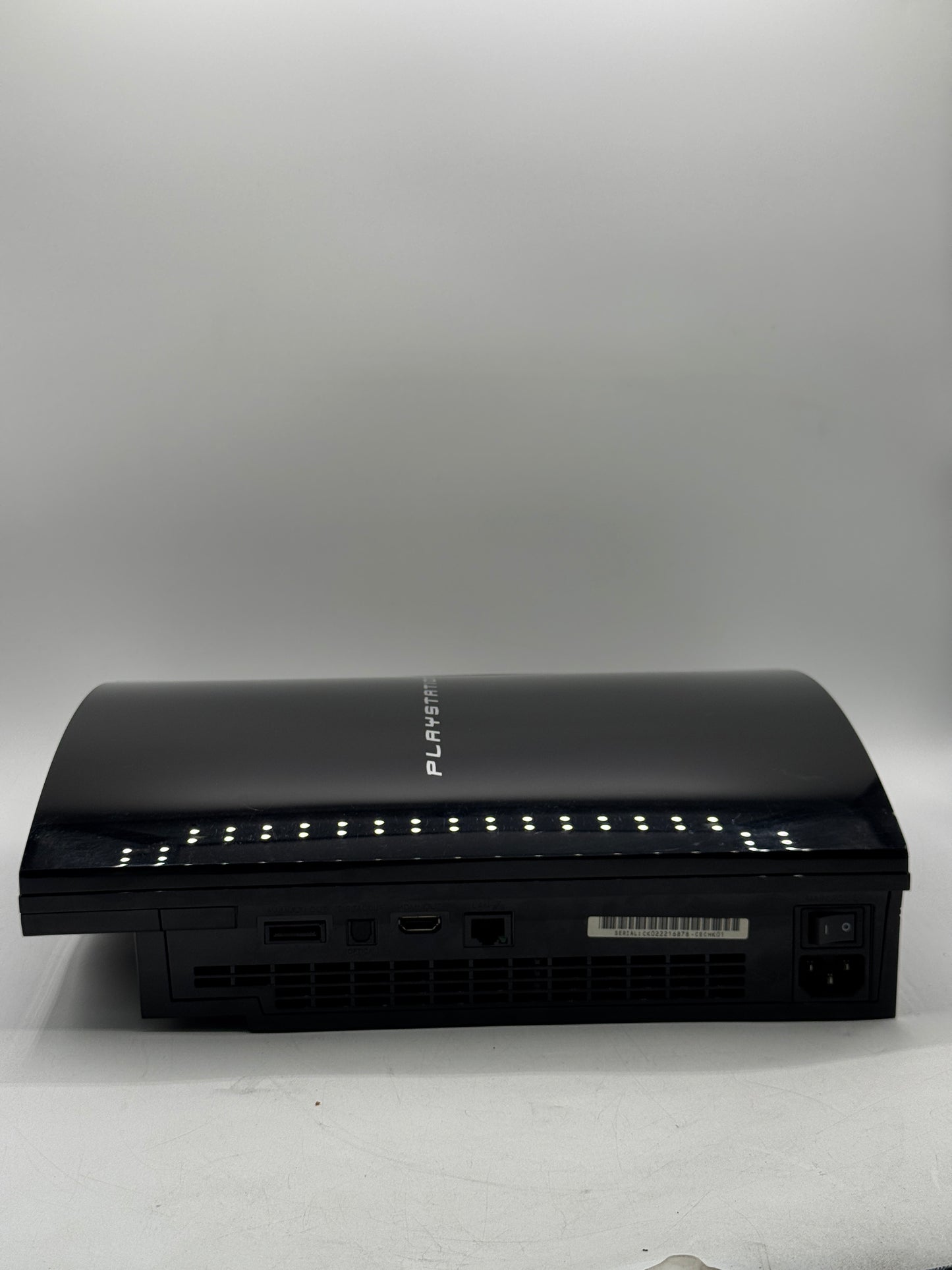 Sony PlayStation 3 PS3 120GB Black Console CECHK01 w/ Controller Tested and Working