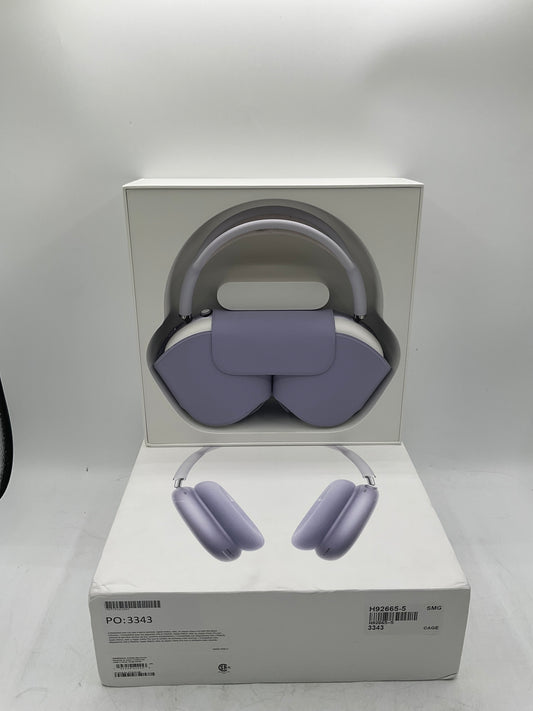 Apple Airpods Max USB-C Purple A3184 MWW83AM/A Excellent Free Shipping