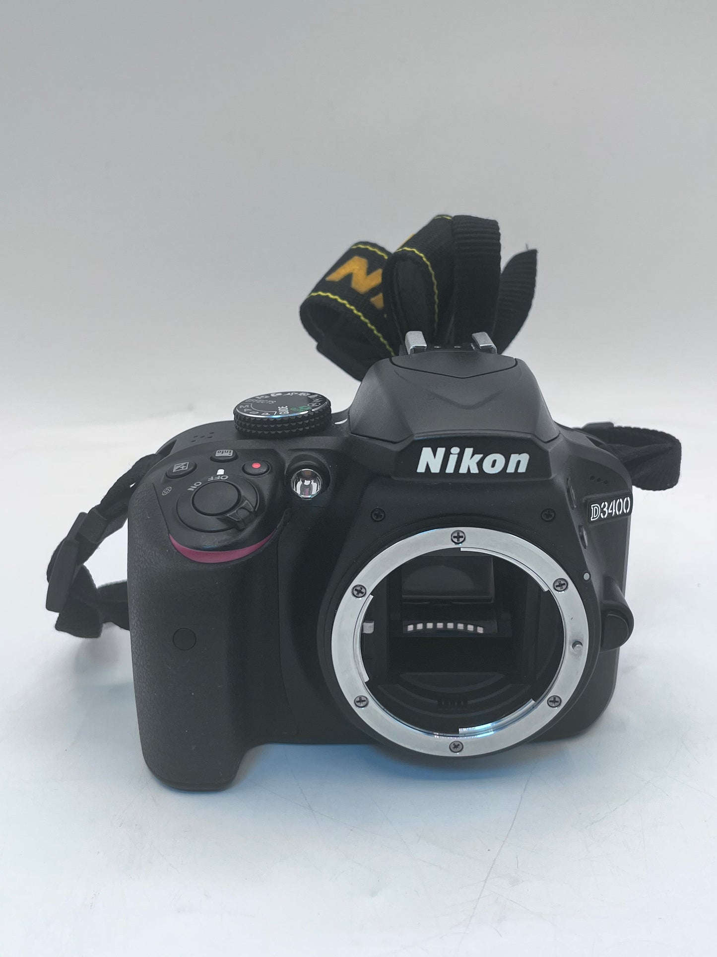 Nikon D3400 Digital Camera 24.2MP w/ Nikon DX VR AF-P NIKKOR 18-55mm 1:3.5-5.6G Lens Black
