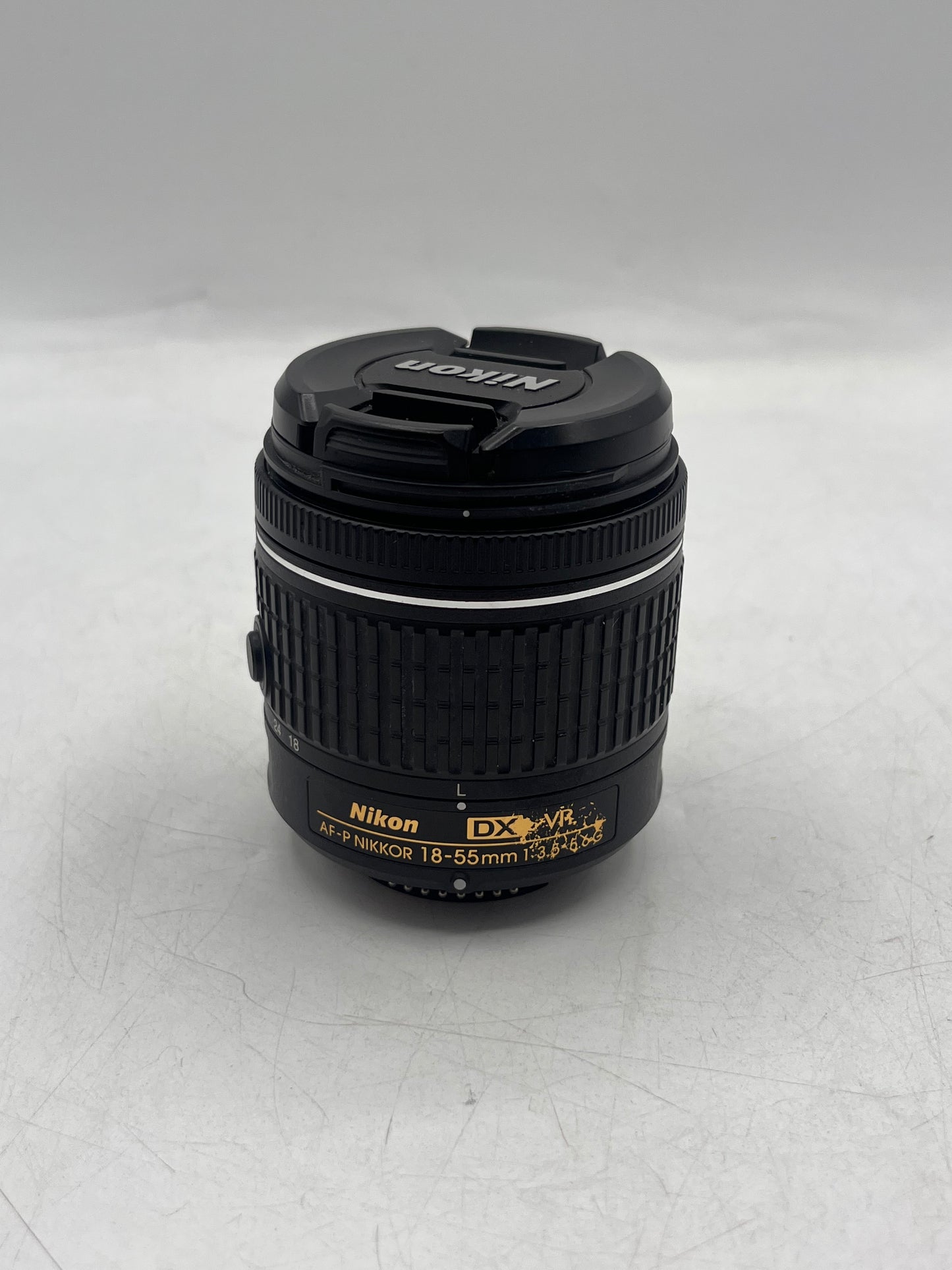 Nikon AF-P Nikkor 18-55mm F3.5-5.6G VR Camera Lens Black