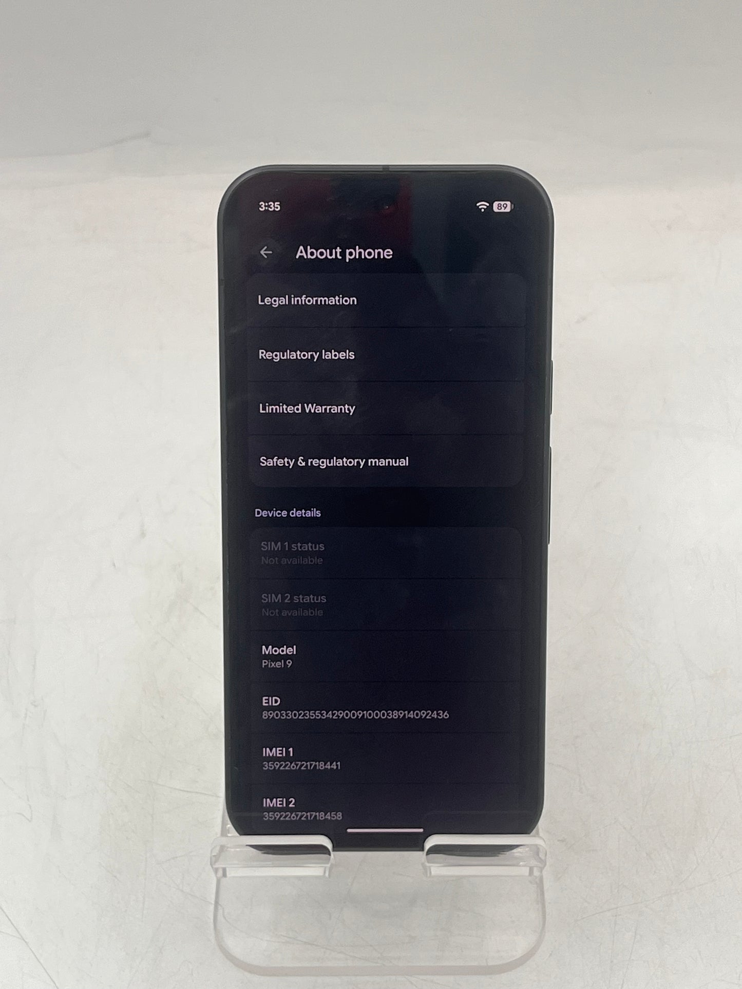 T-Mobile Google Pixel 9 128GB Smartphone Black