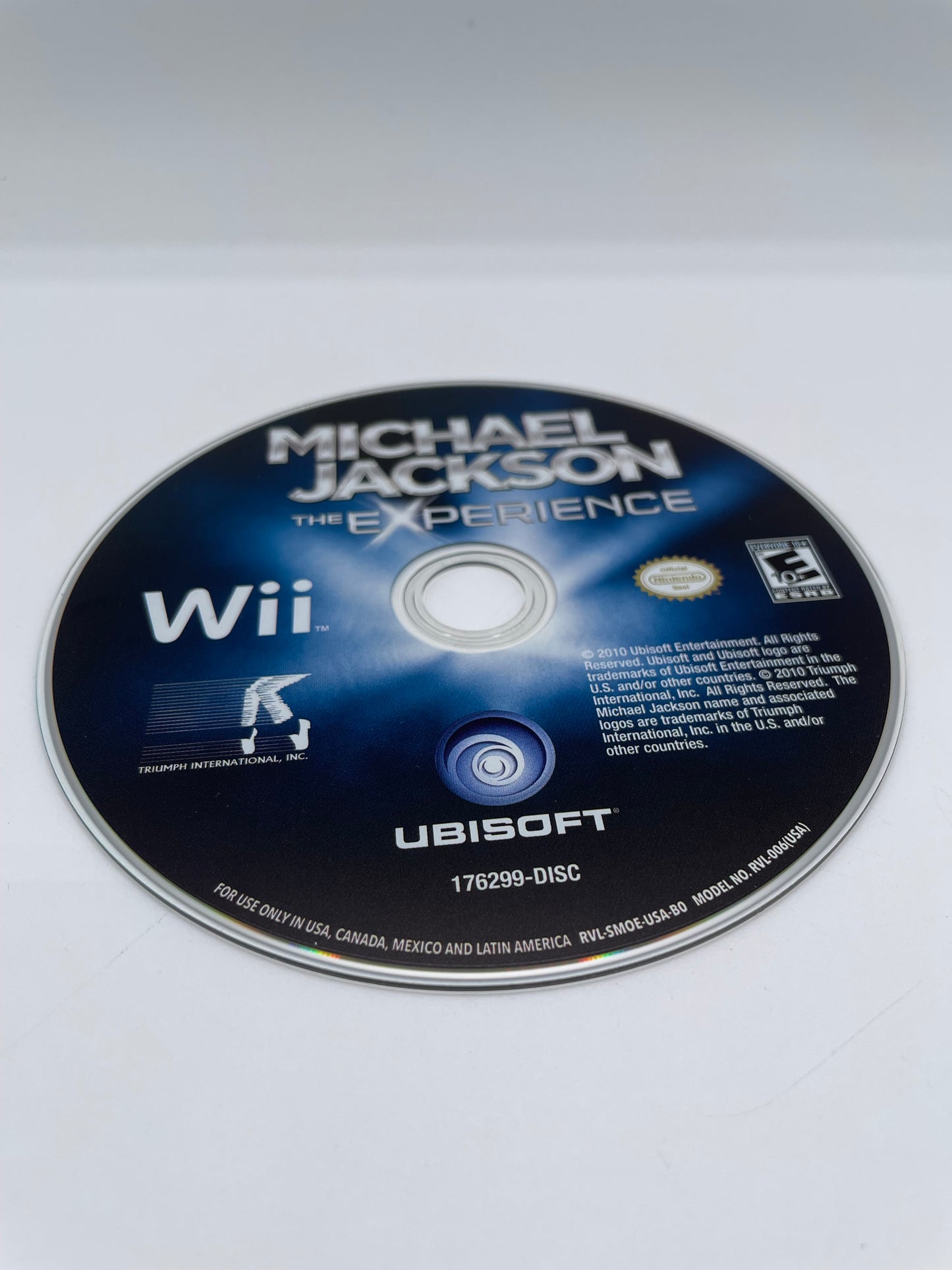 Michael Jackson The Experience - Nintendo Wii 2010 Free Shipping