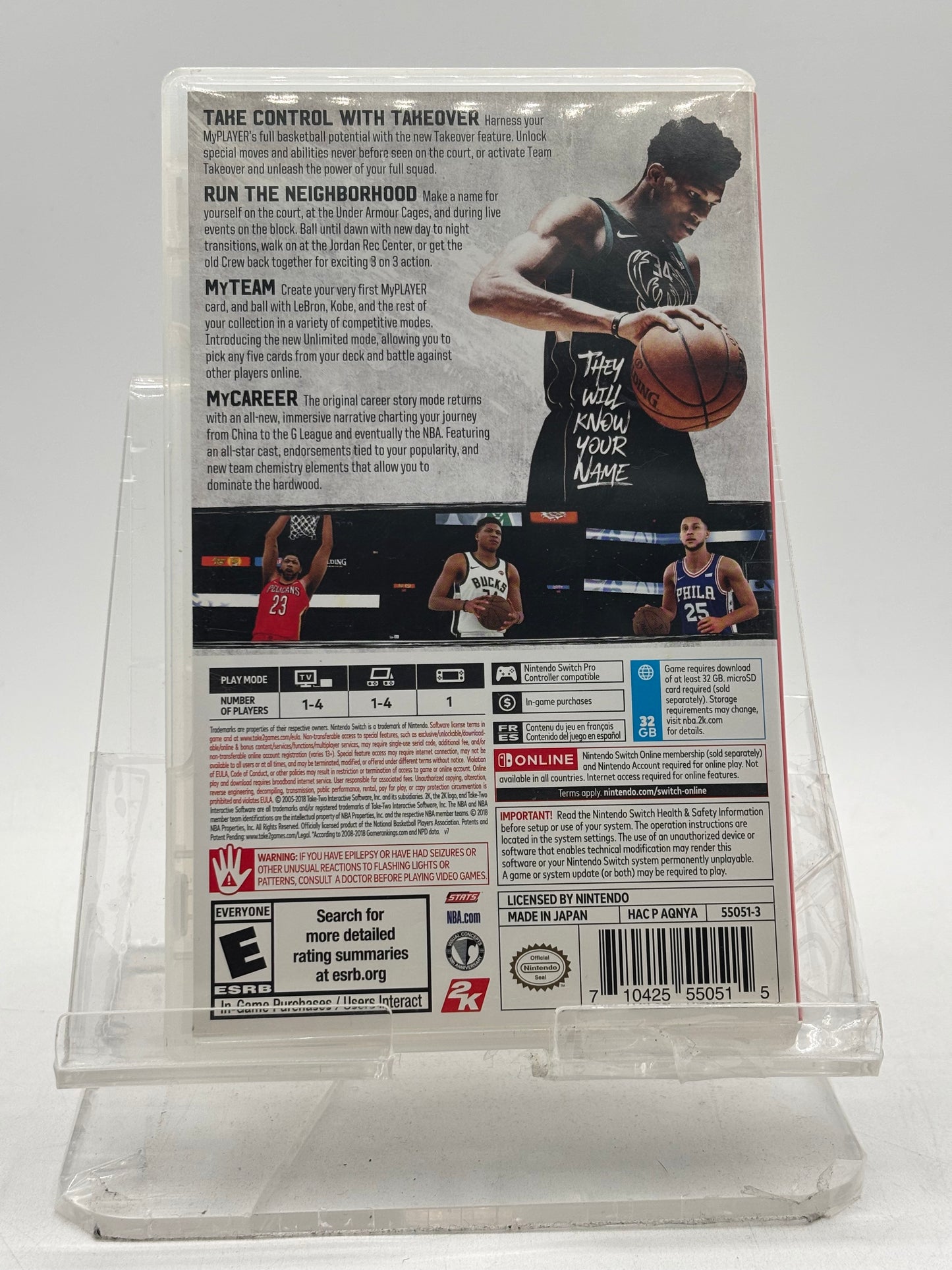 Nintendo Switch - NBA 2K19 (Used with Box)