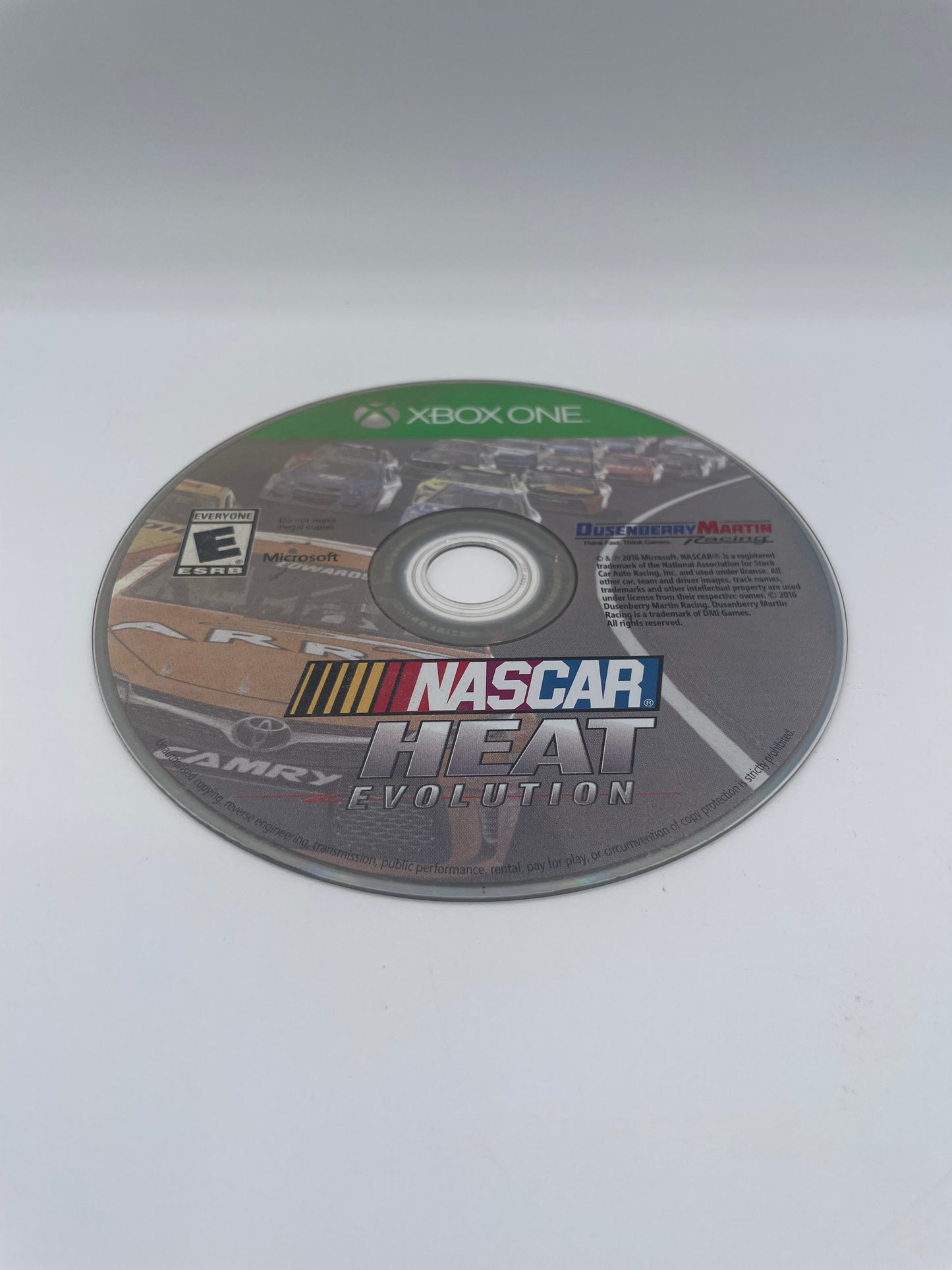 Xbox One NASCAR Heat Evolution Video Game - Used With Box