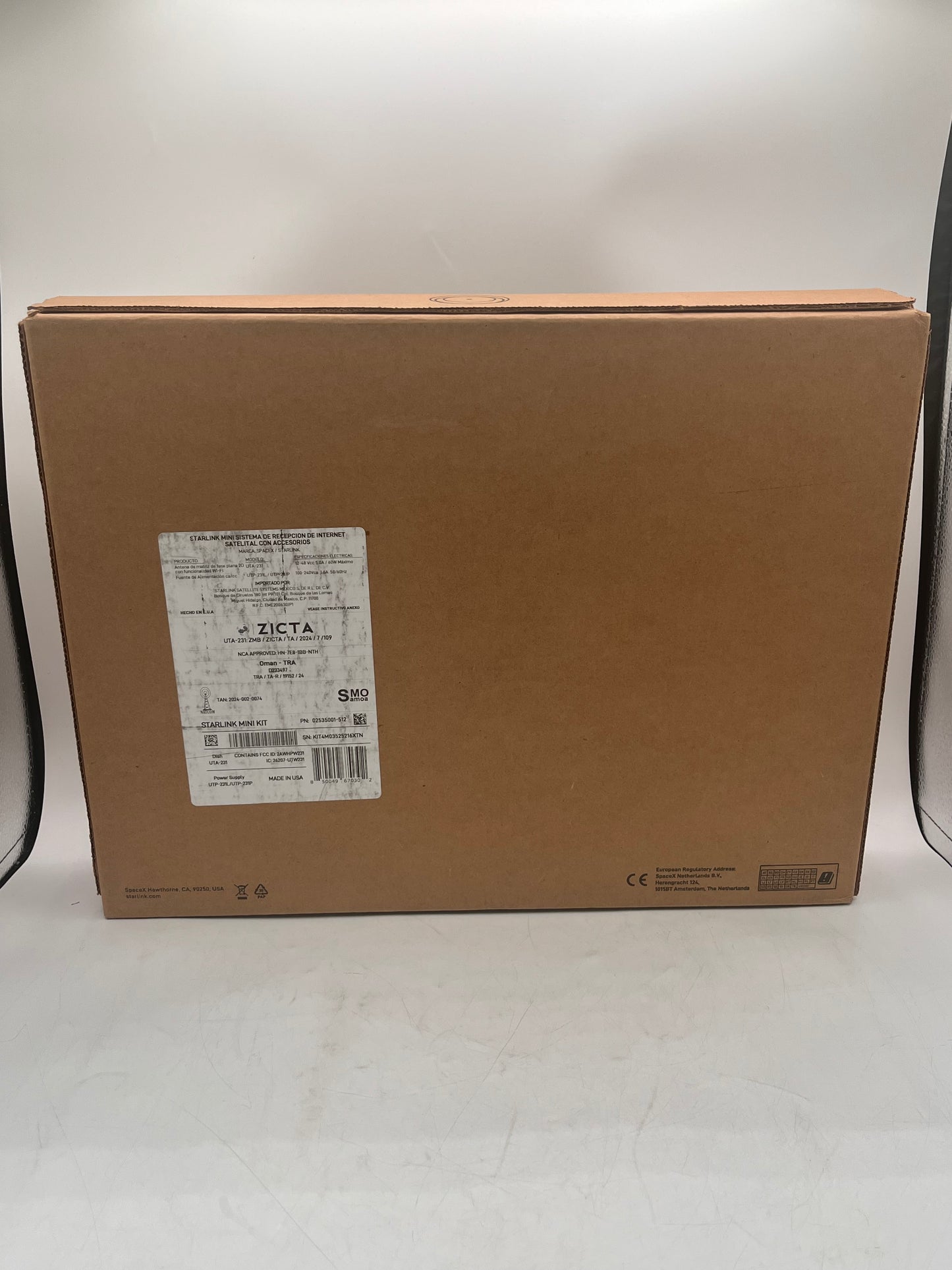 Starlink Mini Satellite Internet Receiver Kit With Accessories - Model UTA-231 READD