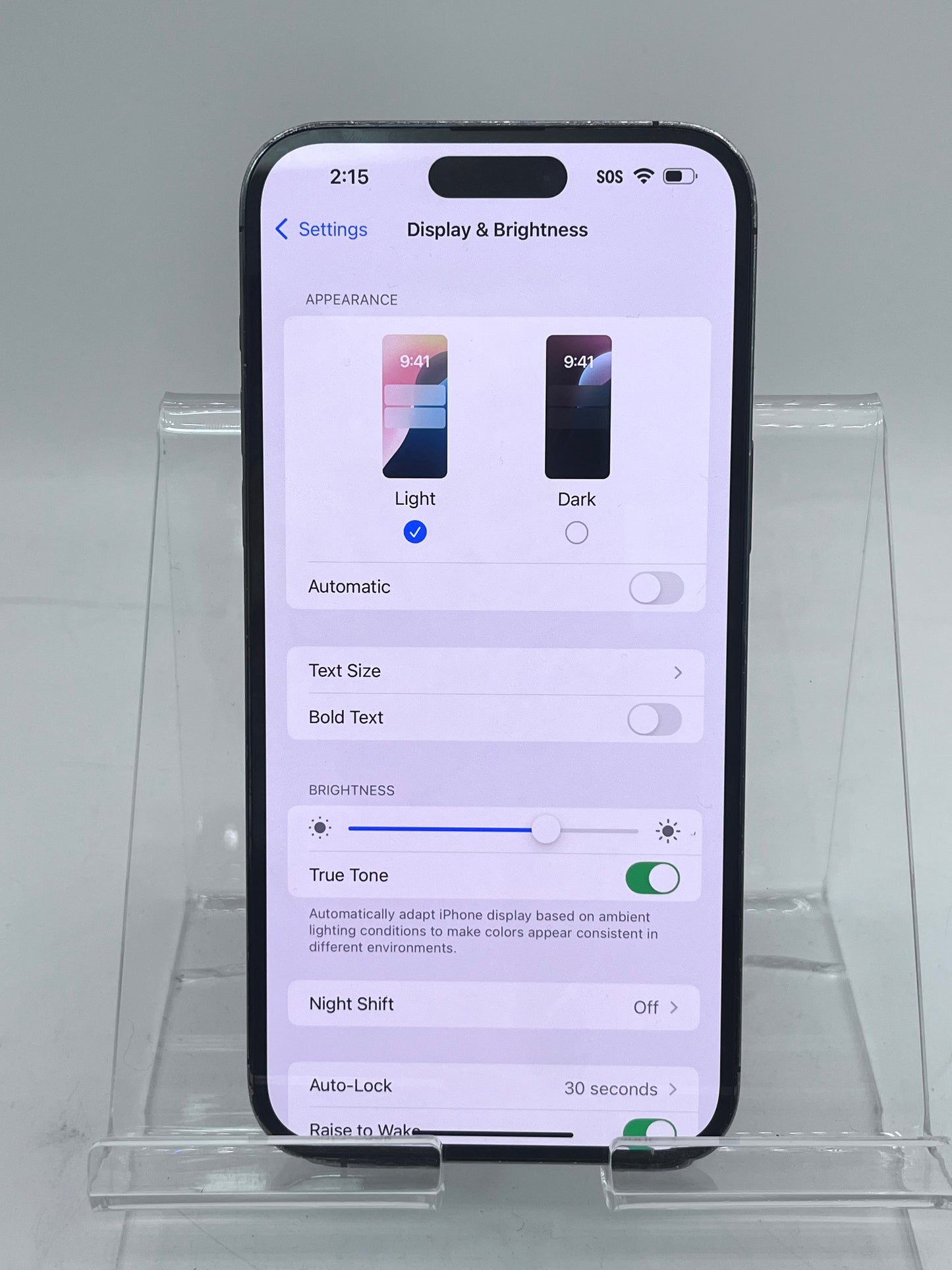 Unlocked Apple iPhone 14 Pro Max 6.7" 256GB MQ8W3LL/A A2651 Purple