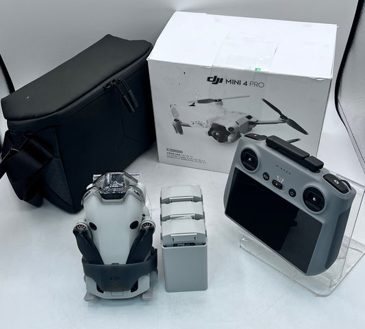 DJI Mini 4 Pro 4K HDR Drone Fly More Combo (RC331)- Black