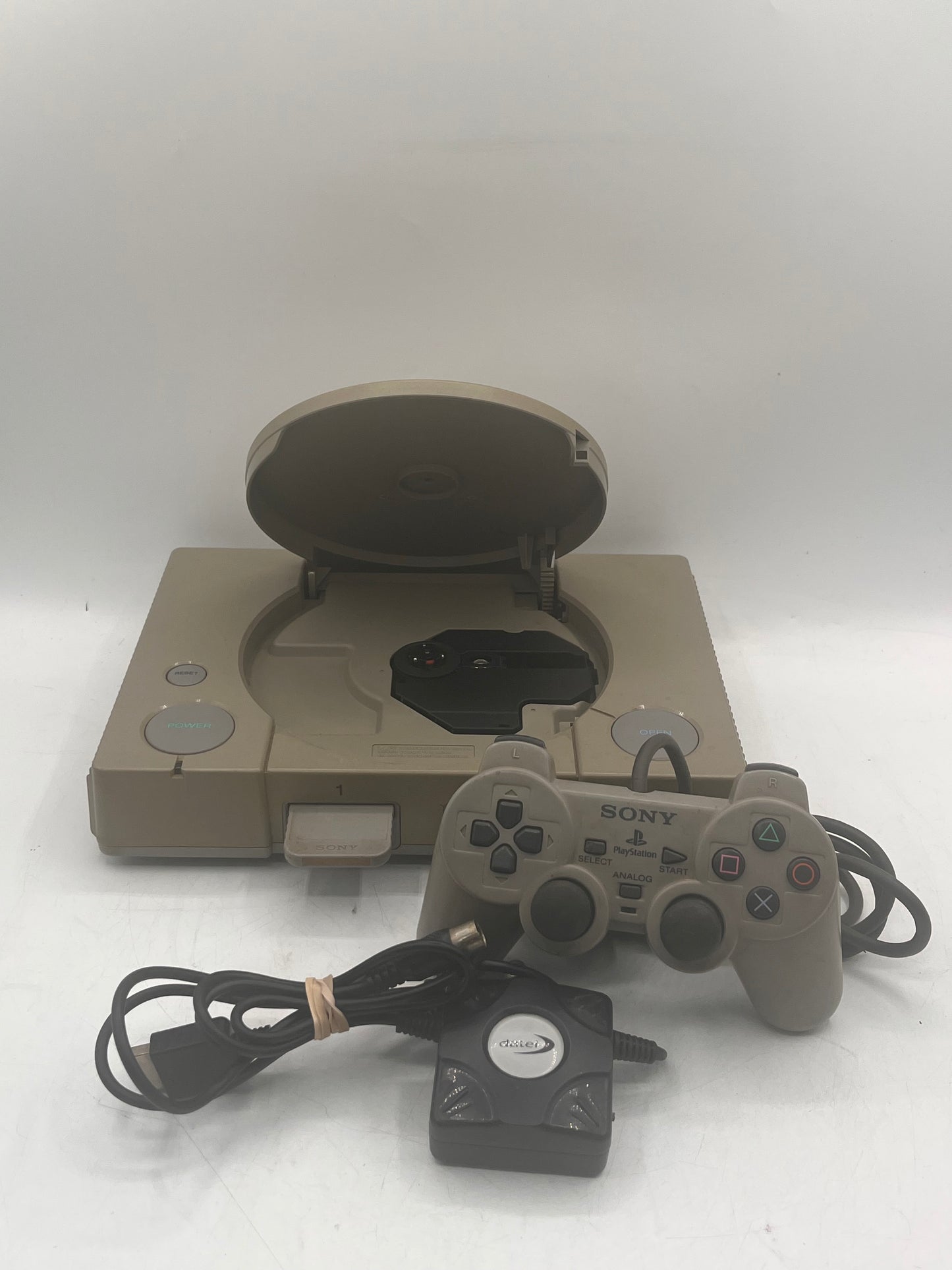 Sony SCPH-5501 PS1 PlayStation 1 Video Game System Console Bundle Tested