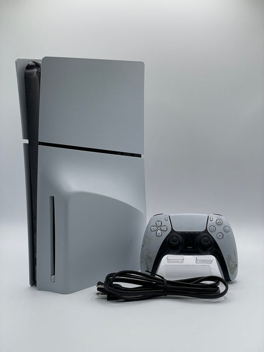 Sony PlayStation 5 Slim Disc Edition 1TB White Console Gaming System CFI-2015