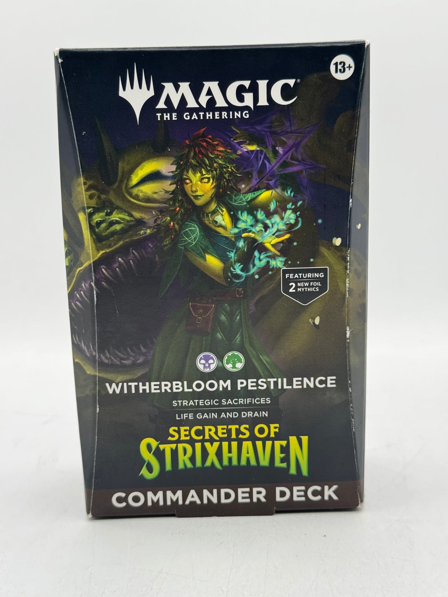 Magic: the Gathering Secrets of Strixhaven Commander Deck Witherbloom Pestilence