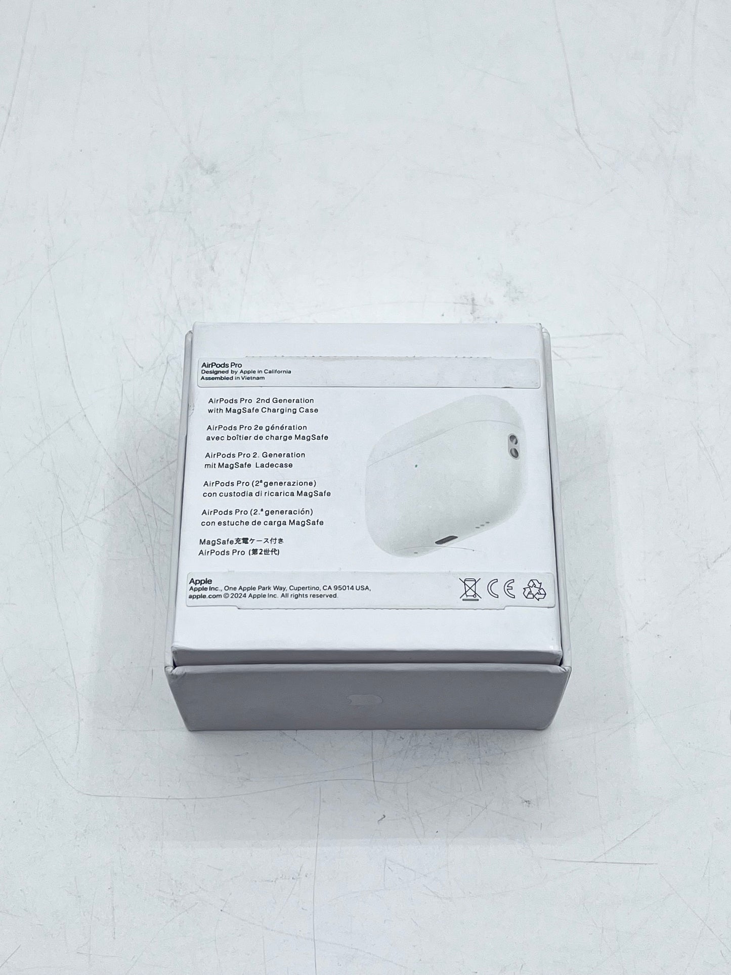 Apple AirPods Pro (2nd Gen) with Box MQD83ZP/A A2931 A2700