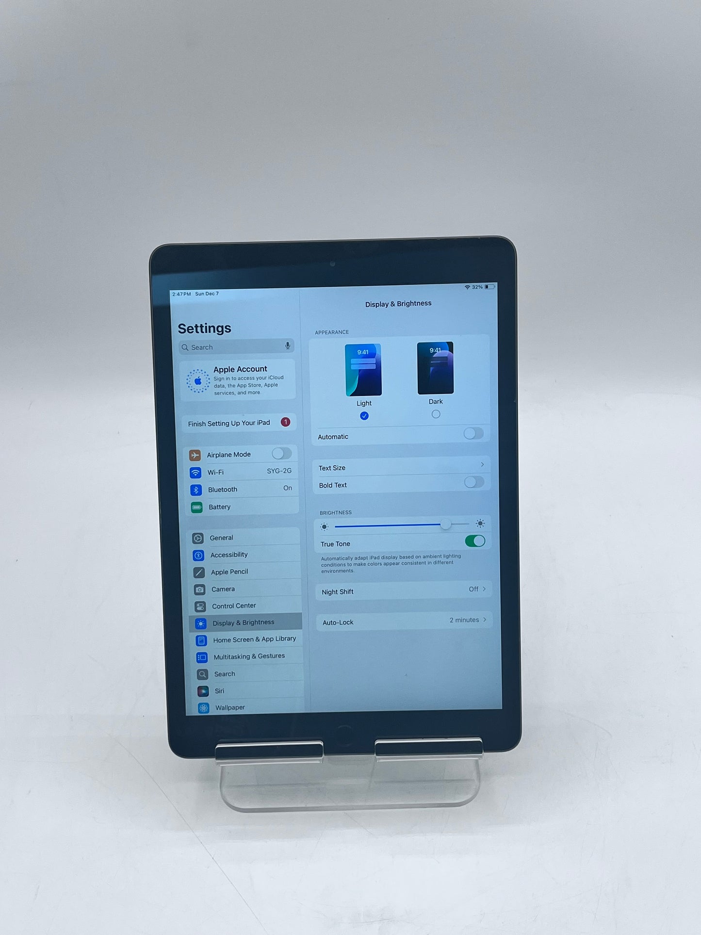 Apple iPad 7th Gen A2197 10.2" MW742LL/A A2197 32GB WiFi - Black