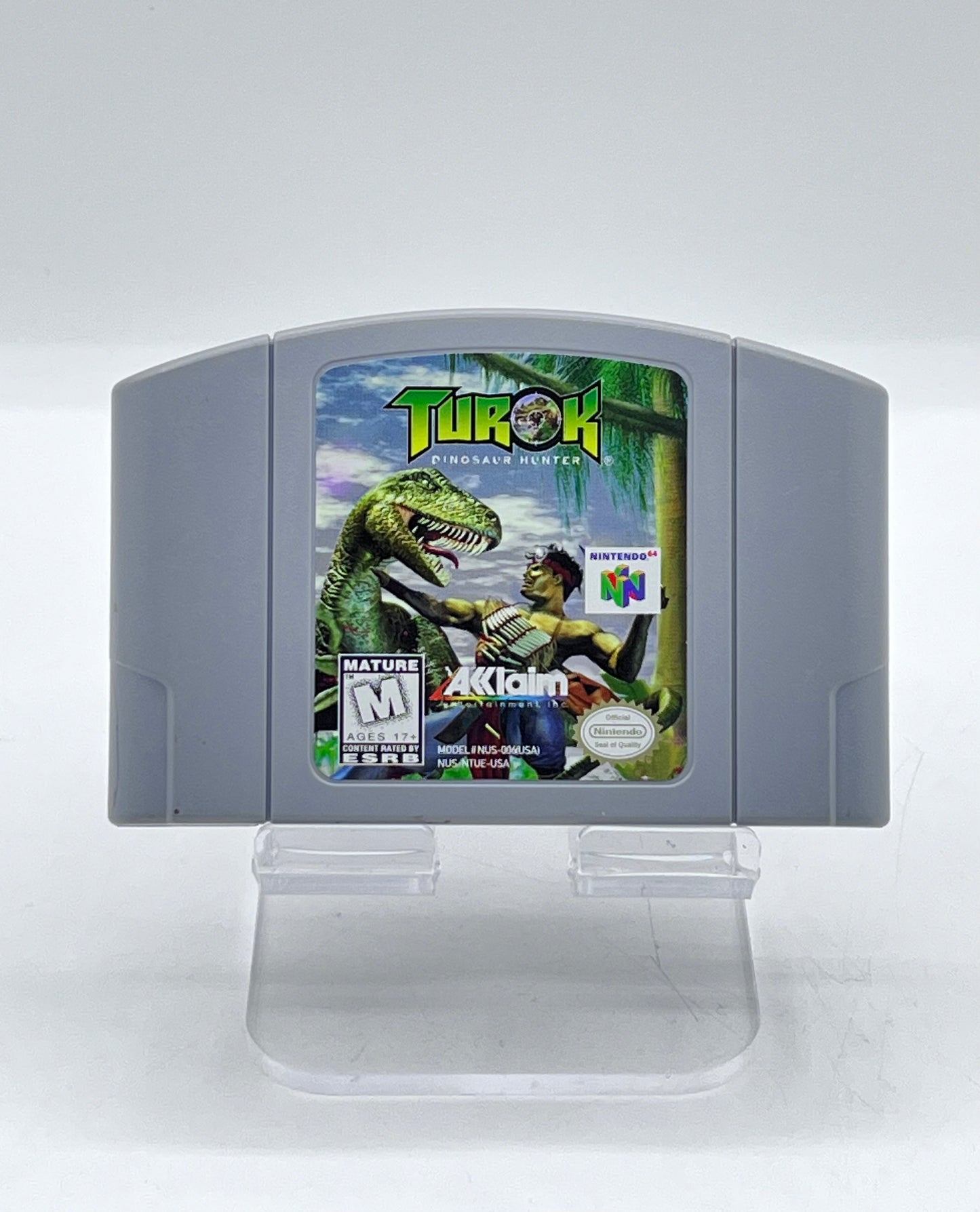 Turok: Dinosaur Hunter (Nintendo 64 N64) Authentic - Cartridge Only