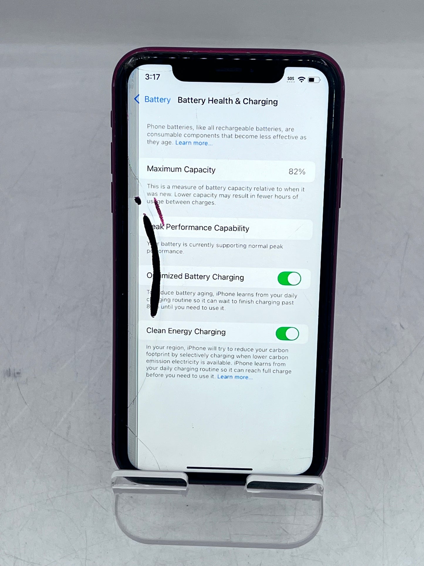 Apple iPhone XR 64GB AT&T ONLY A1984 MT3M2LL/A - Red READ