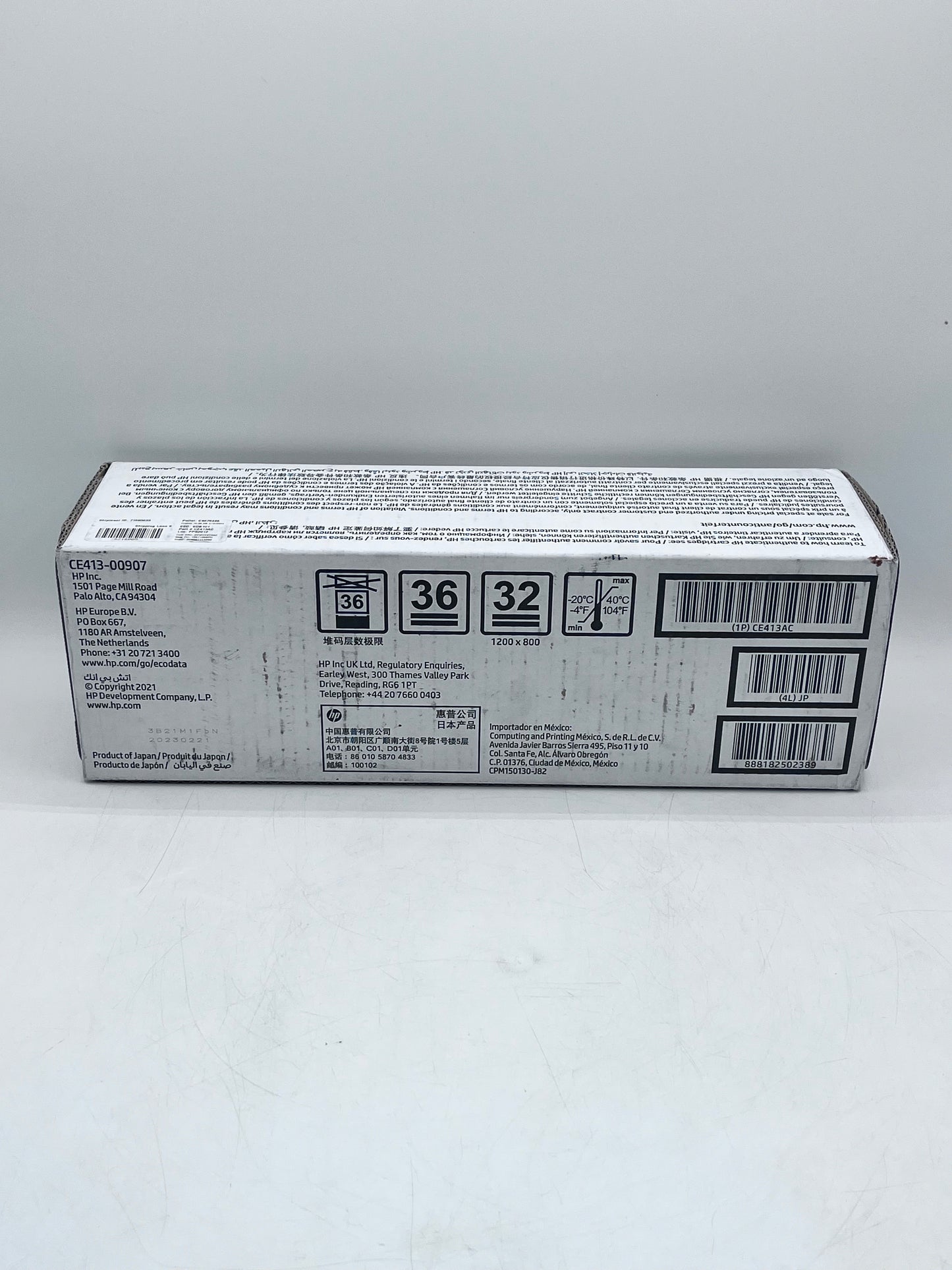 Genuine HP CE413AC Magenta Toner Cartridge - Factory Sealed