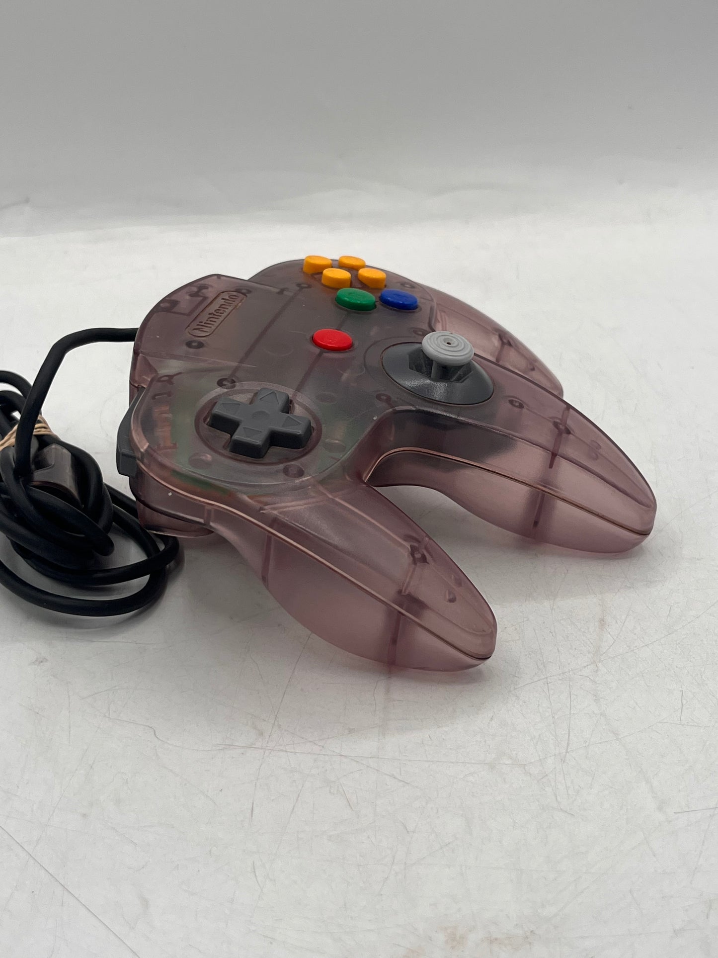 Nintendo N64 Controller NUS-005 Clear Video Game Controller