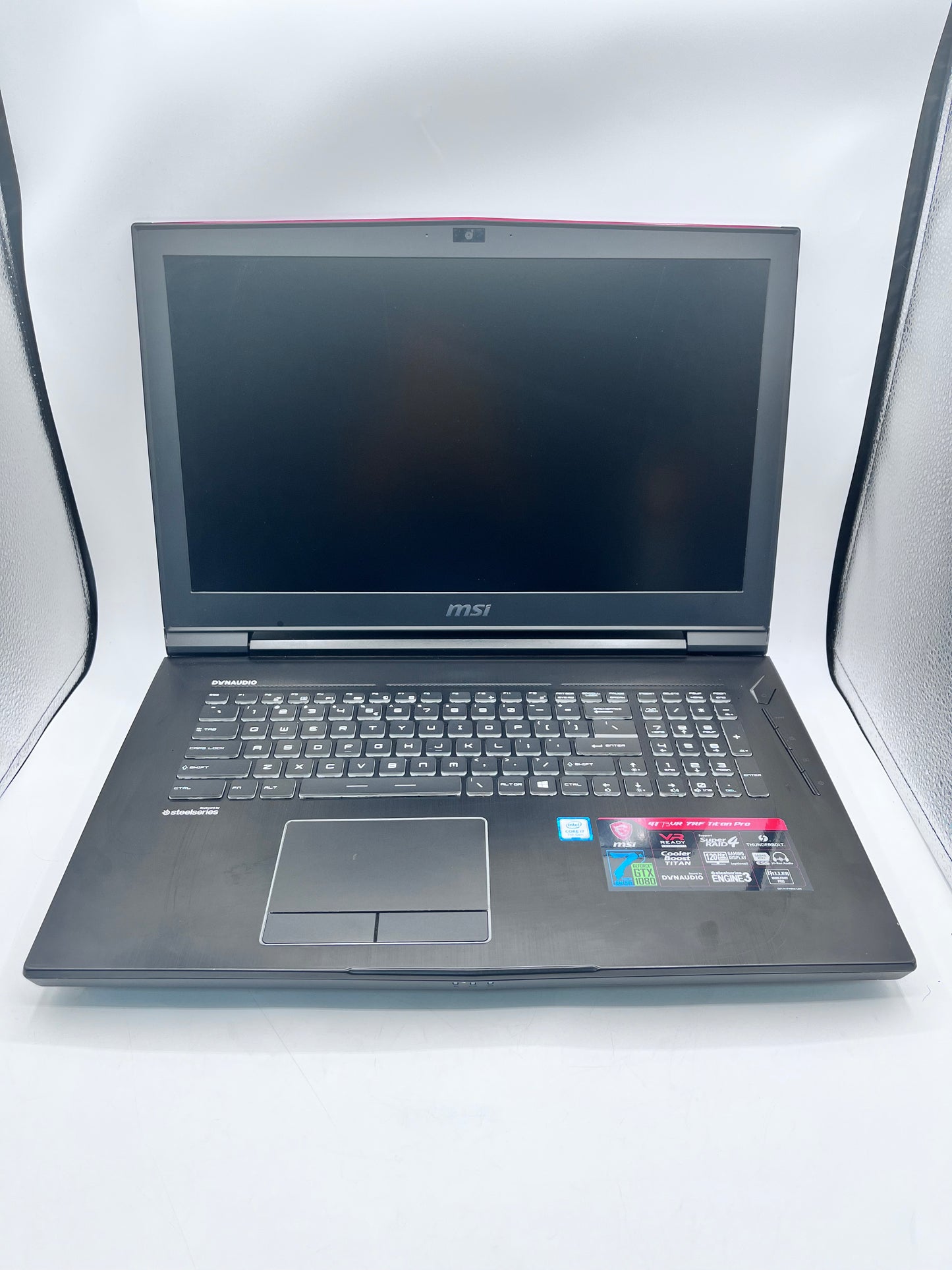 Untested MSI GT73VR 17-inch Core i7 16GB GTX 1080 Black