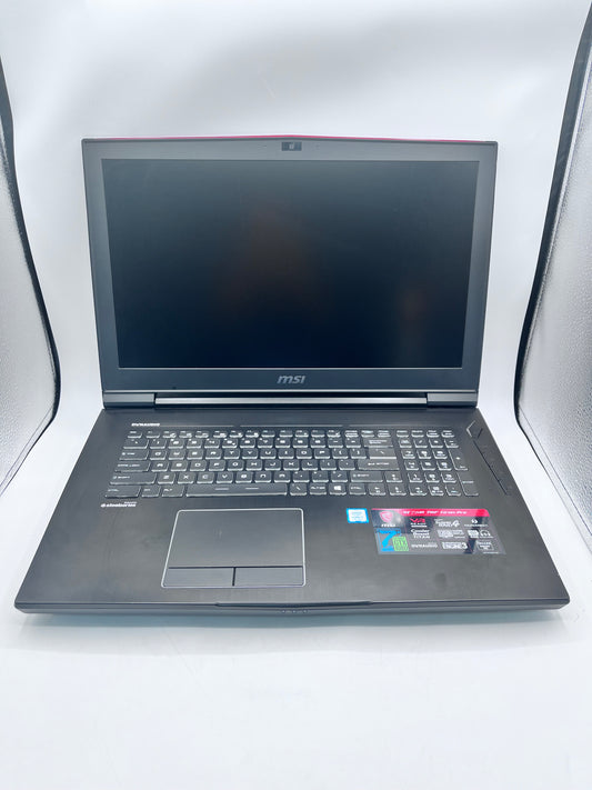 Untested MSI GT73VR 17-inch Core i7 16GB GTX 1080 Black