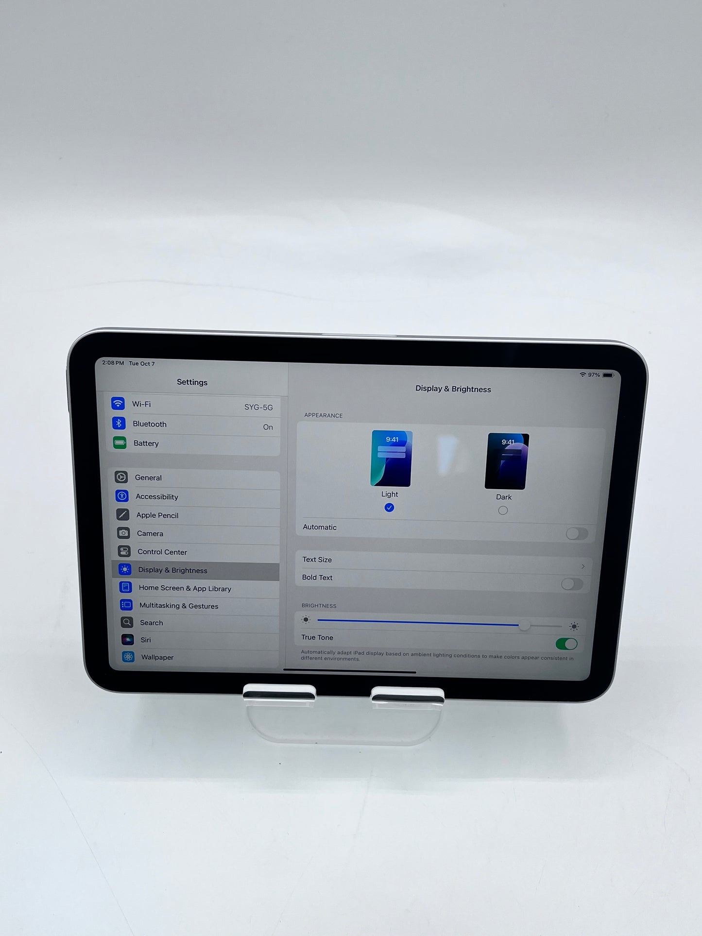 Apple iPad Mini (6th Gen) A2567 MK7P3LL/A 64GB - Silver