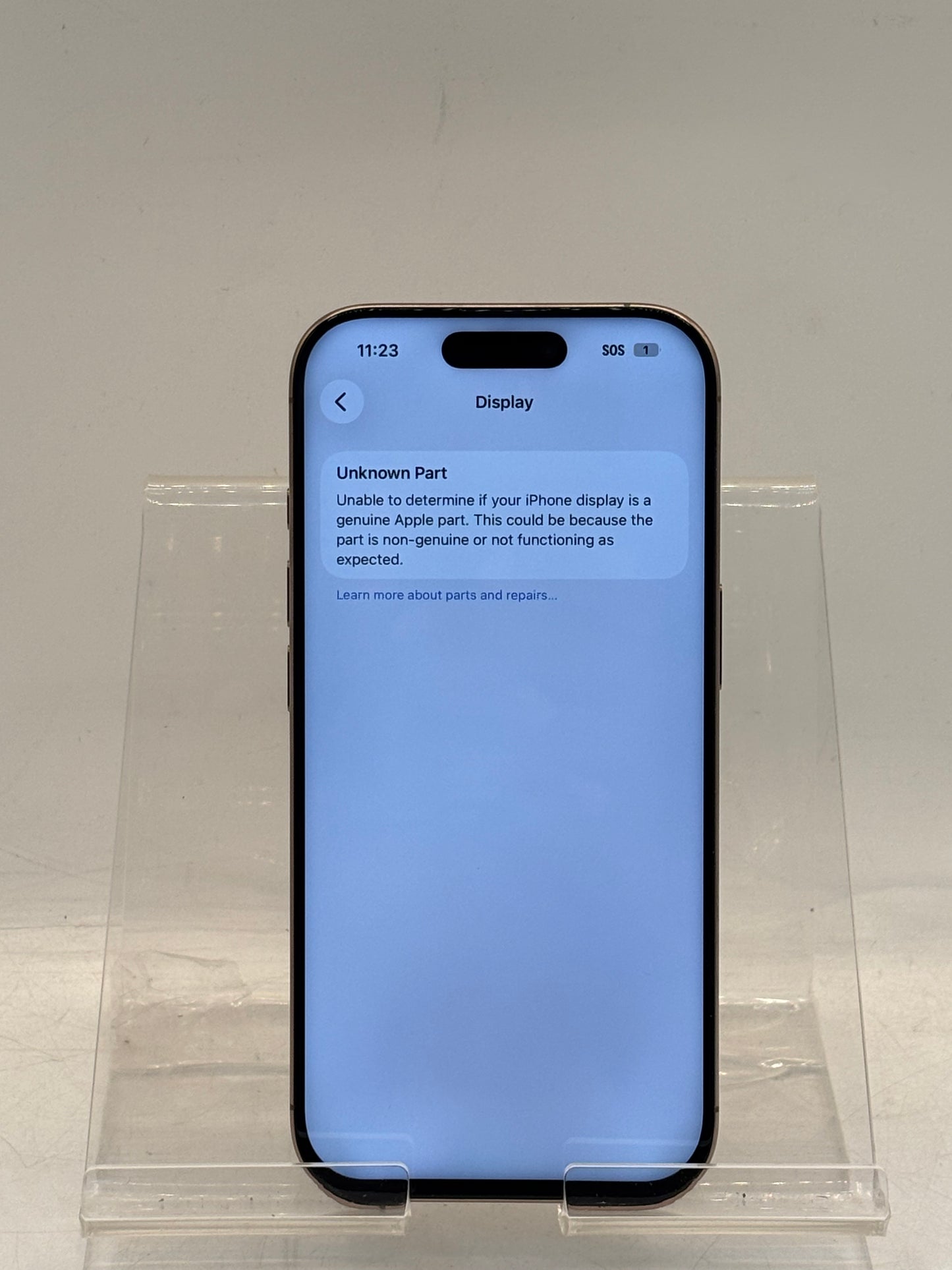 T-MOBILE ONLY Apple iPhone 16 Pro 256GB A3083 NYMMJ3LL/A--READ!!