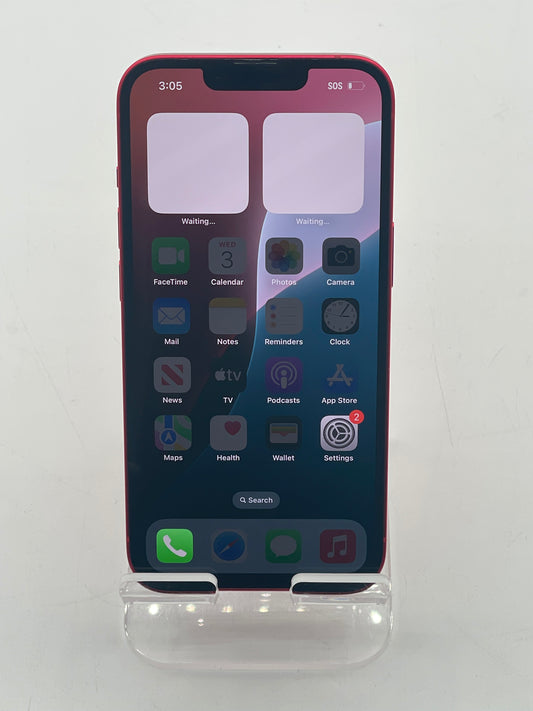 Unlocked Apple iPhone 14 6.1” 128GB Red A2649 MPV73LL/A 75% Battery