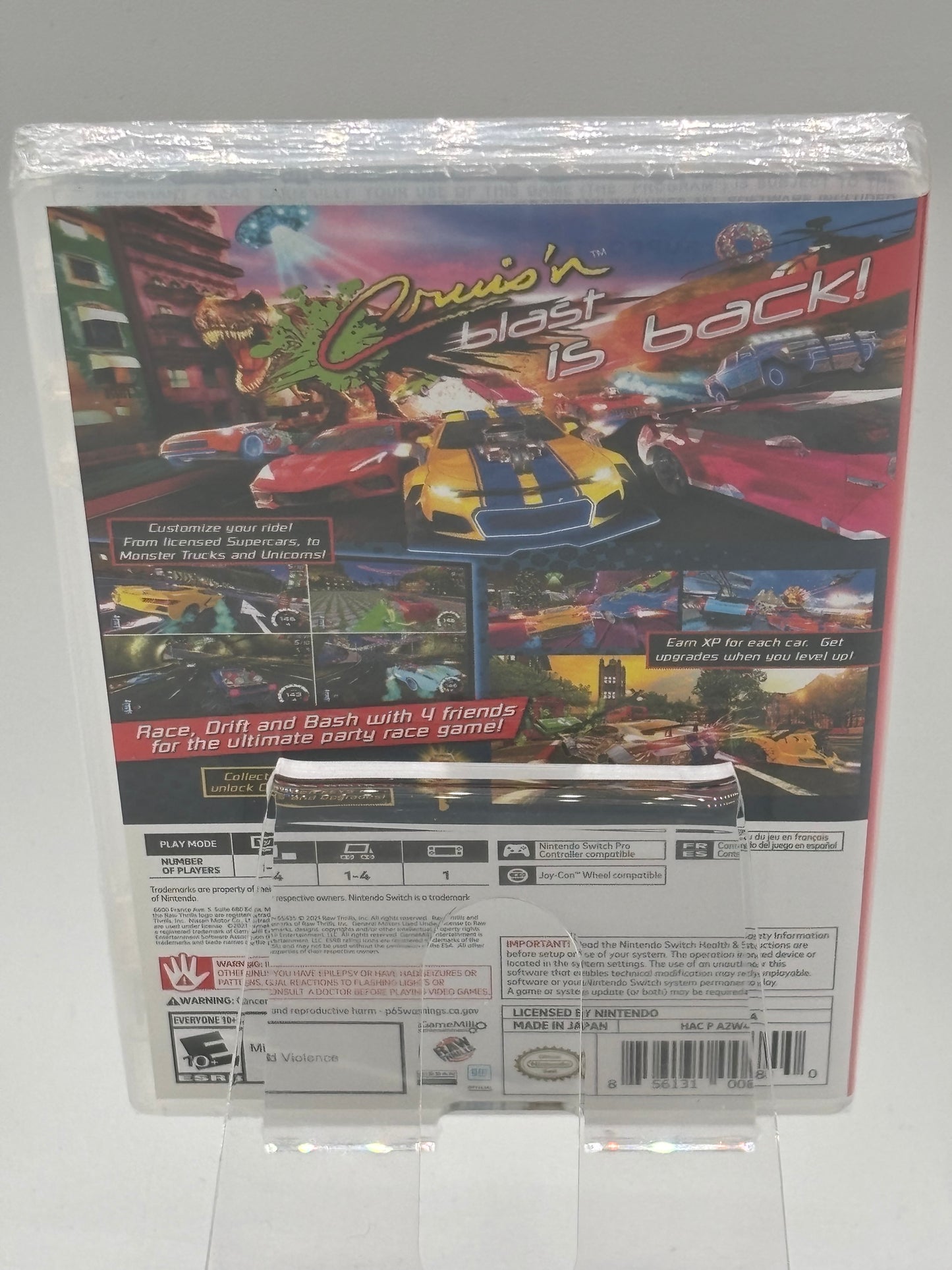 Nintendo Switch--Cruis'n Blast--NEW IN BOX