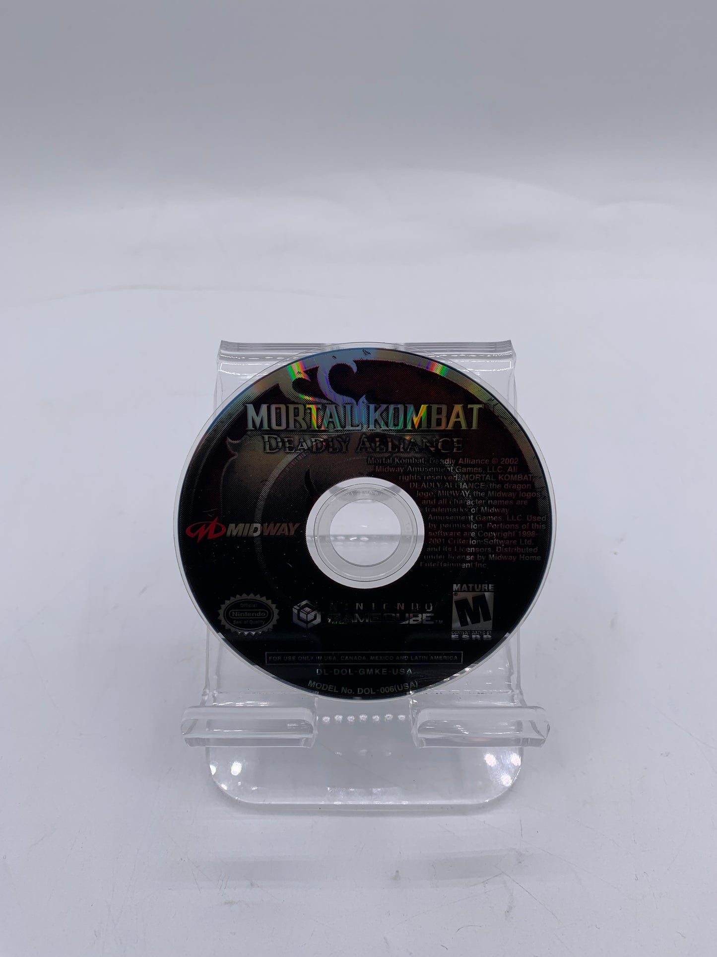 Mortal Kombat Deadly Alliance - GameCube Video Game - Free Shipping!