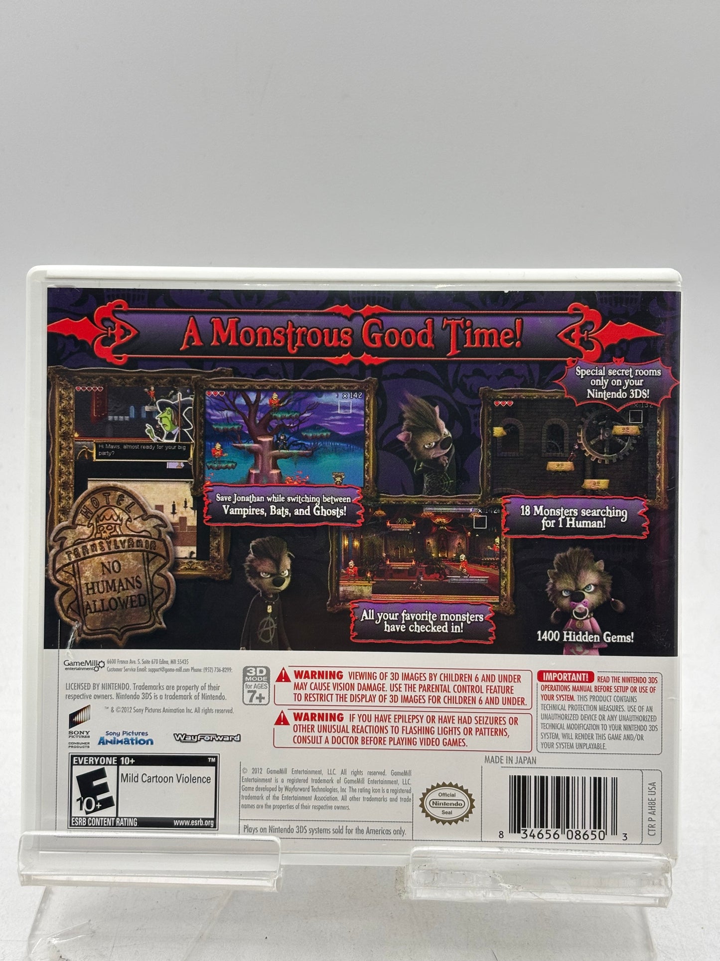 Hotel Transylvania (Nintendo 3DS, 2012)
