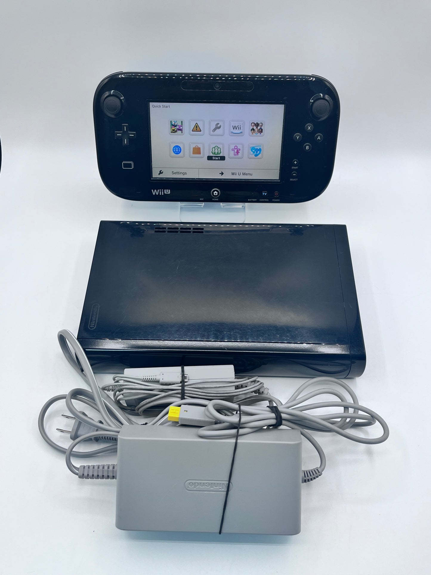 Nintendo Wii U WUP-101 2012 Video Game System - Black