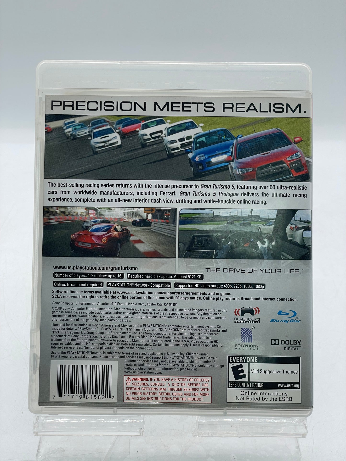 Gran Tourismo 5 - Sony PlayStation 3 PS3 Video Game