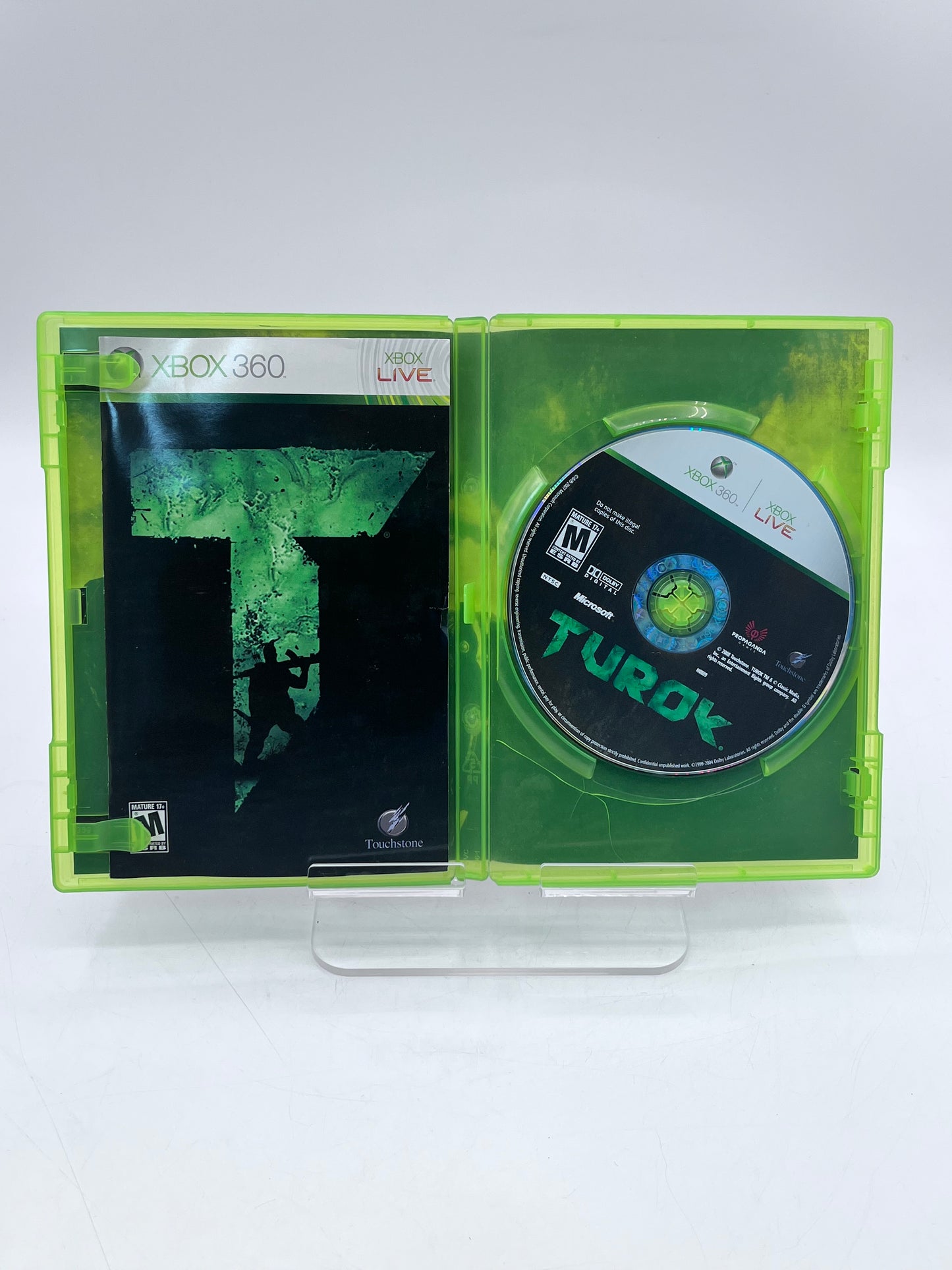 Xbox 360 Turok Video Game Free Shipping!