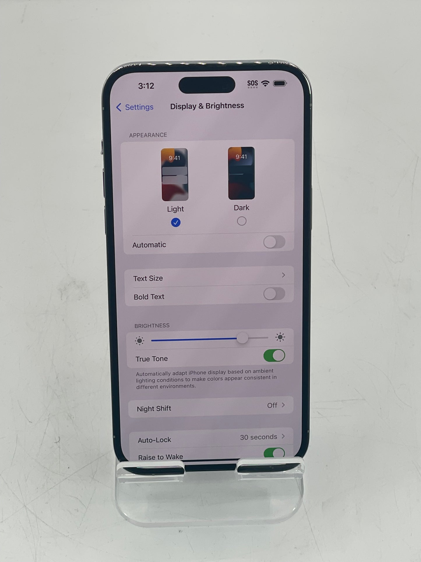 Apple iPhone 14 Pro Max (97% Batt) Factory Unlocked Silver 128GB