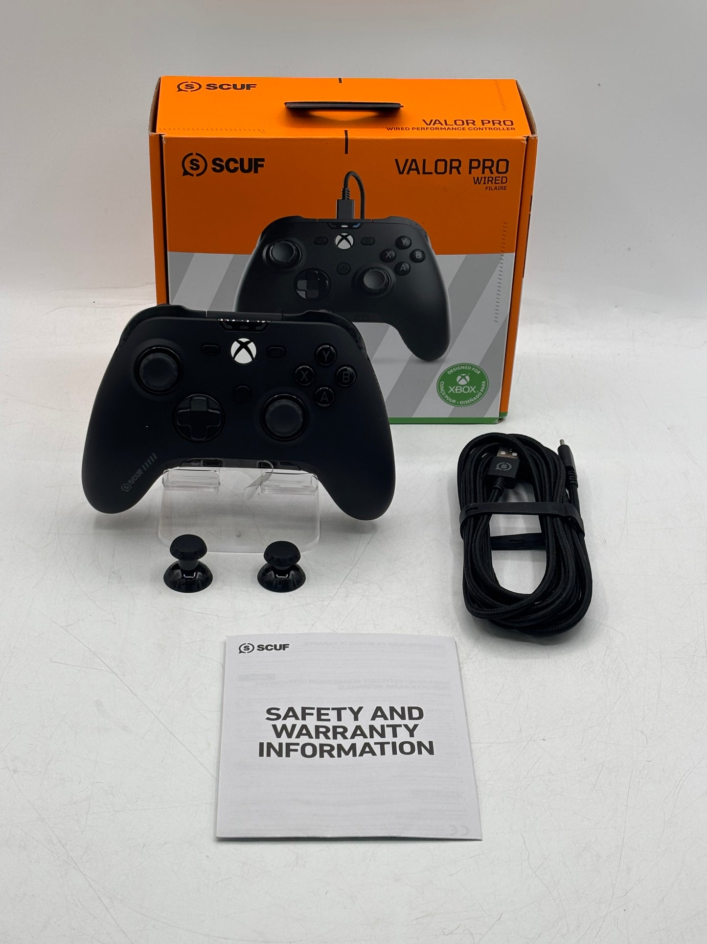SCUF - Valor Pro Wired Performance Controller for Xbox, Black