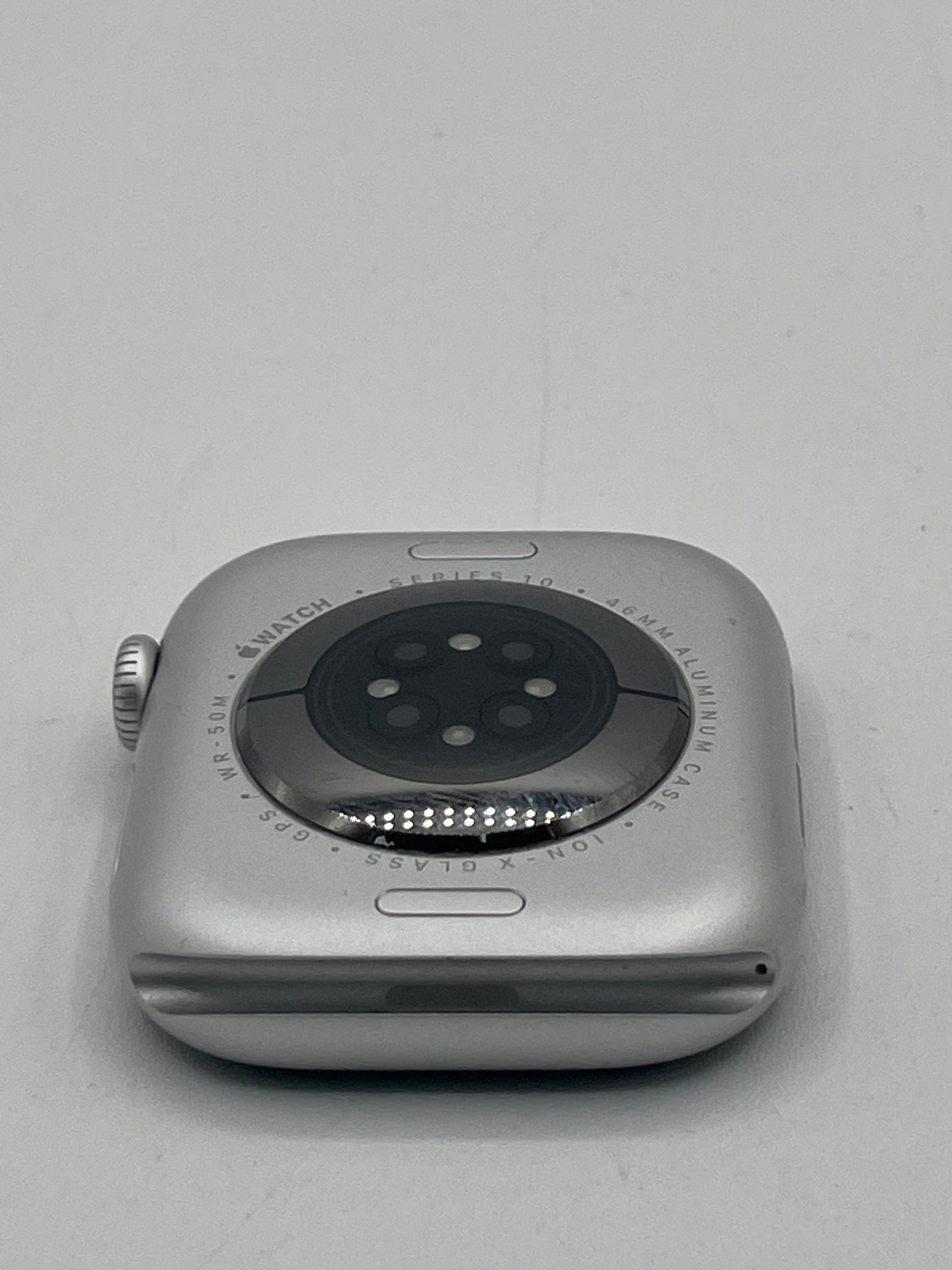 GPS Only Apple Watch Series 10 46MM Aluminum A2999 MWY23LW/A Silver & Nike Band